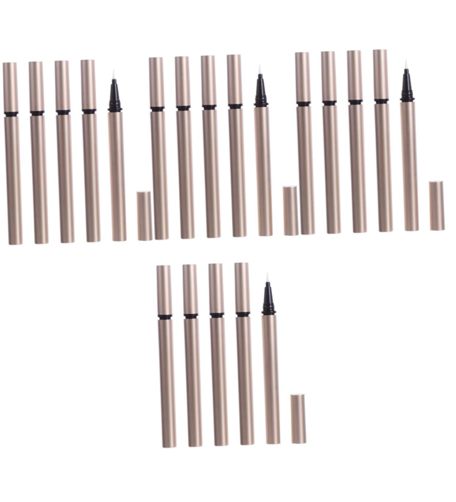 TOVINANNA 20 Pcs Eyeliner Empty Empty Refillable Tubes Eyeliner Tube Mini Filling Liquid Eyeliner Plastic - Buy Online on GoSupps.com