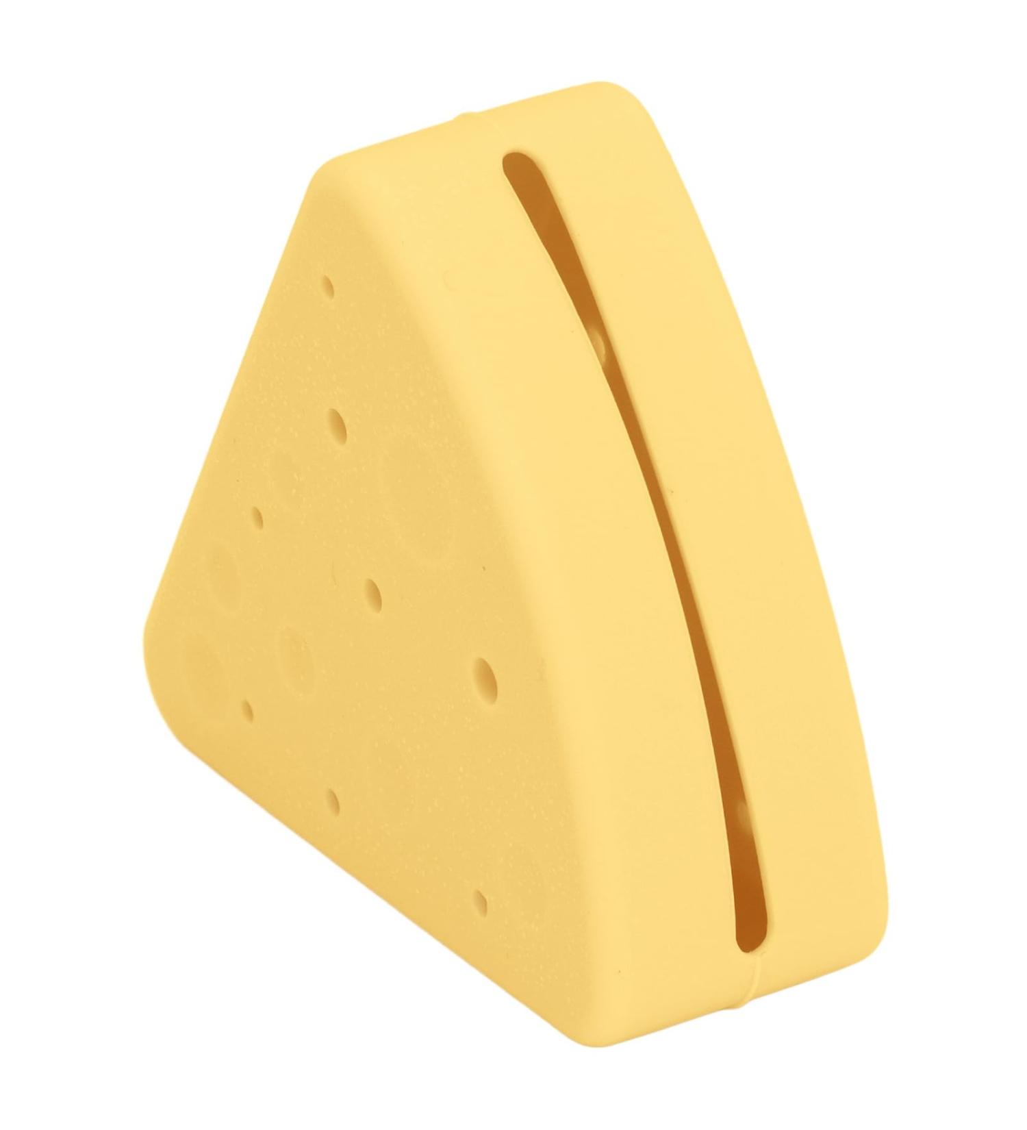 Triangle Powder Puff Storage Box | Portable Silicone Makeup Sponge Holder | Breathable Double-Sided Travel Bag (Yellow - Buy Online on GoSupps.com