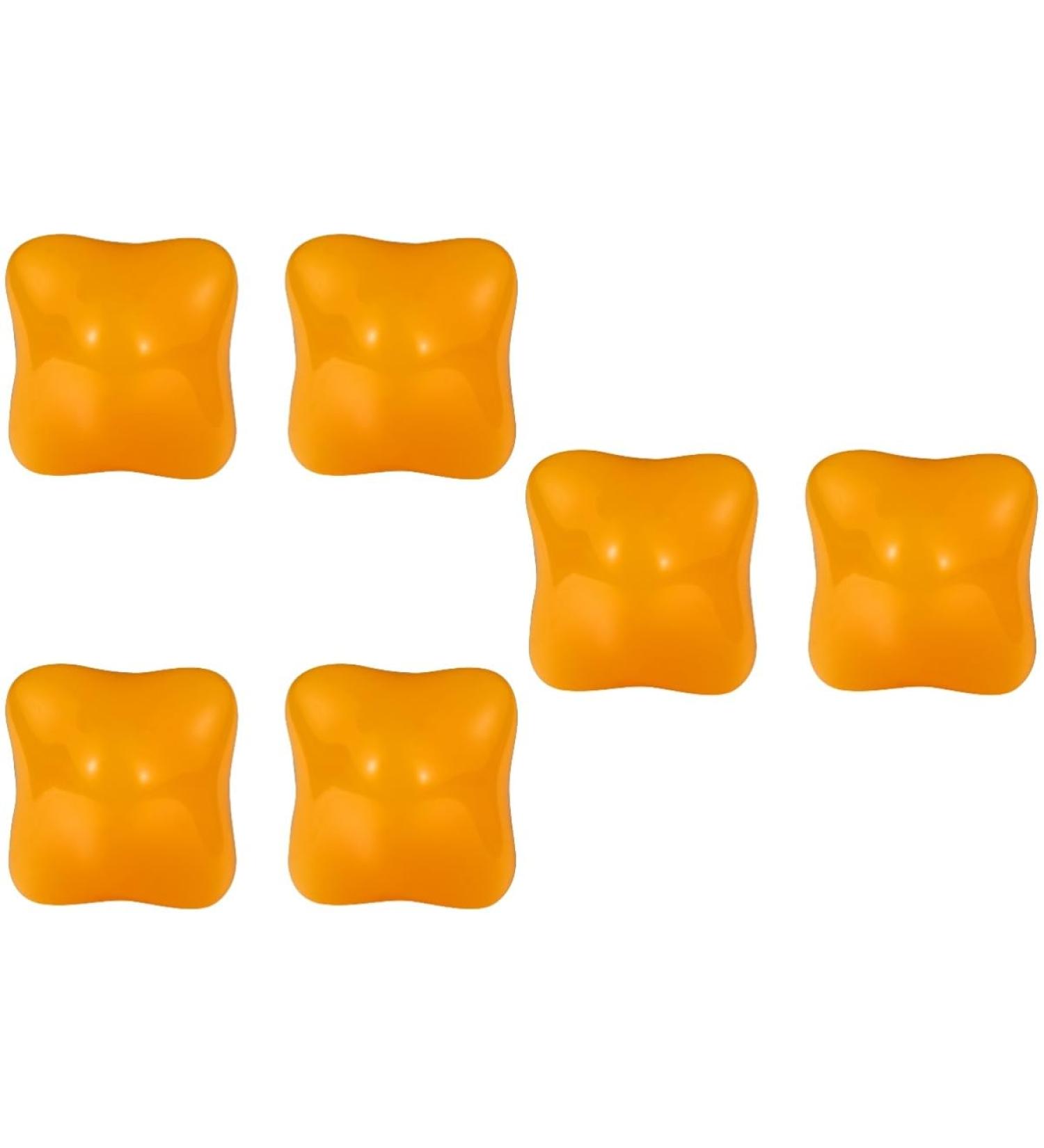 Gleavi 6 STK Handball Massage Balls - Stress Relief Chinese Baoding Balls with Wachs Handlebar Massager for Finger Exercise & Fitness - Portable Natural Rubber - Buy Online on GoSupps.com