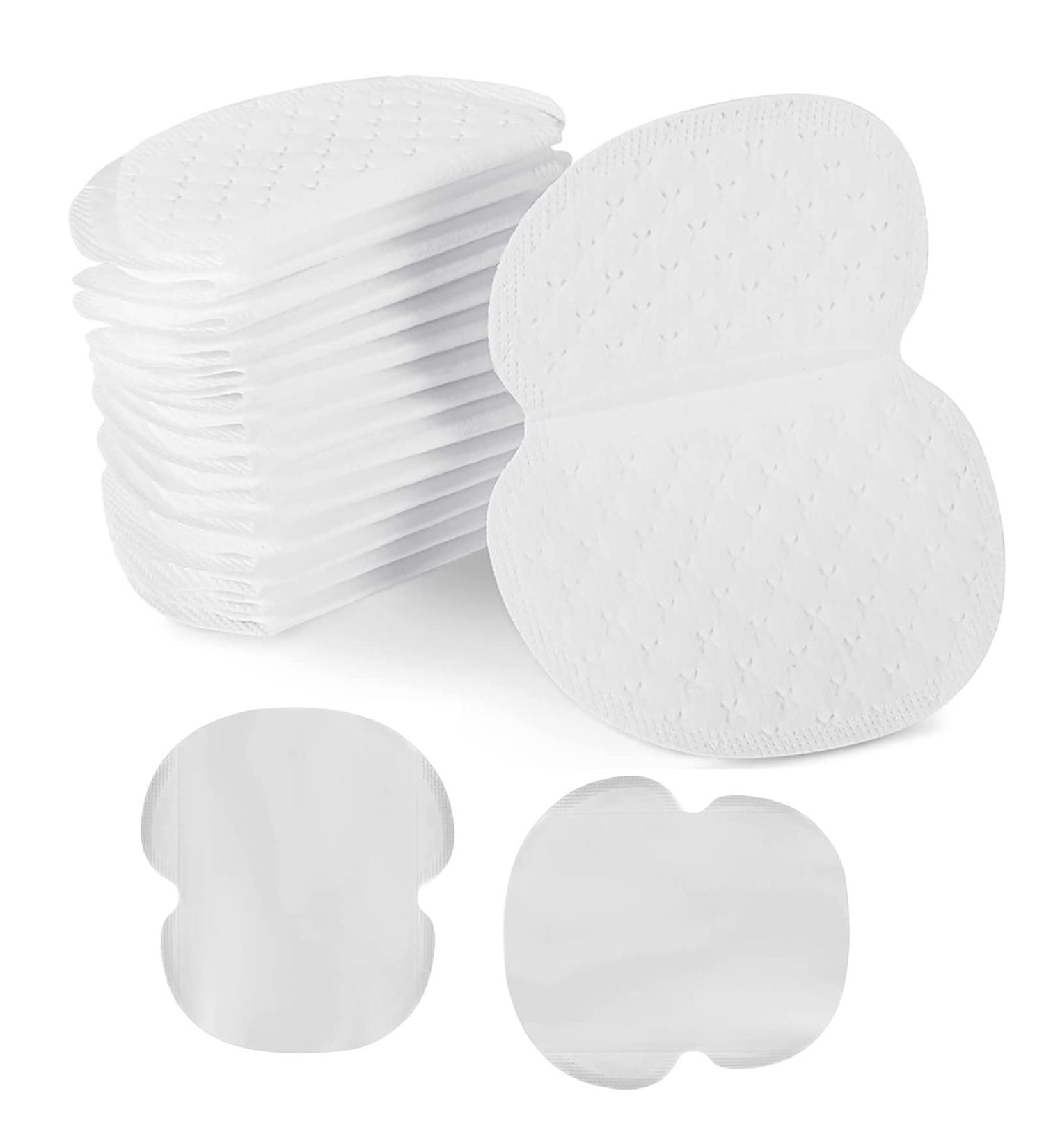 50 Pack Disposable Armpit Sweat Pads for Women and Men - Underarm Shields for Sweating - Sweat Adhesive Protection - Buy Online on GoSupps.com