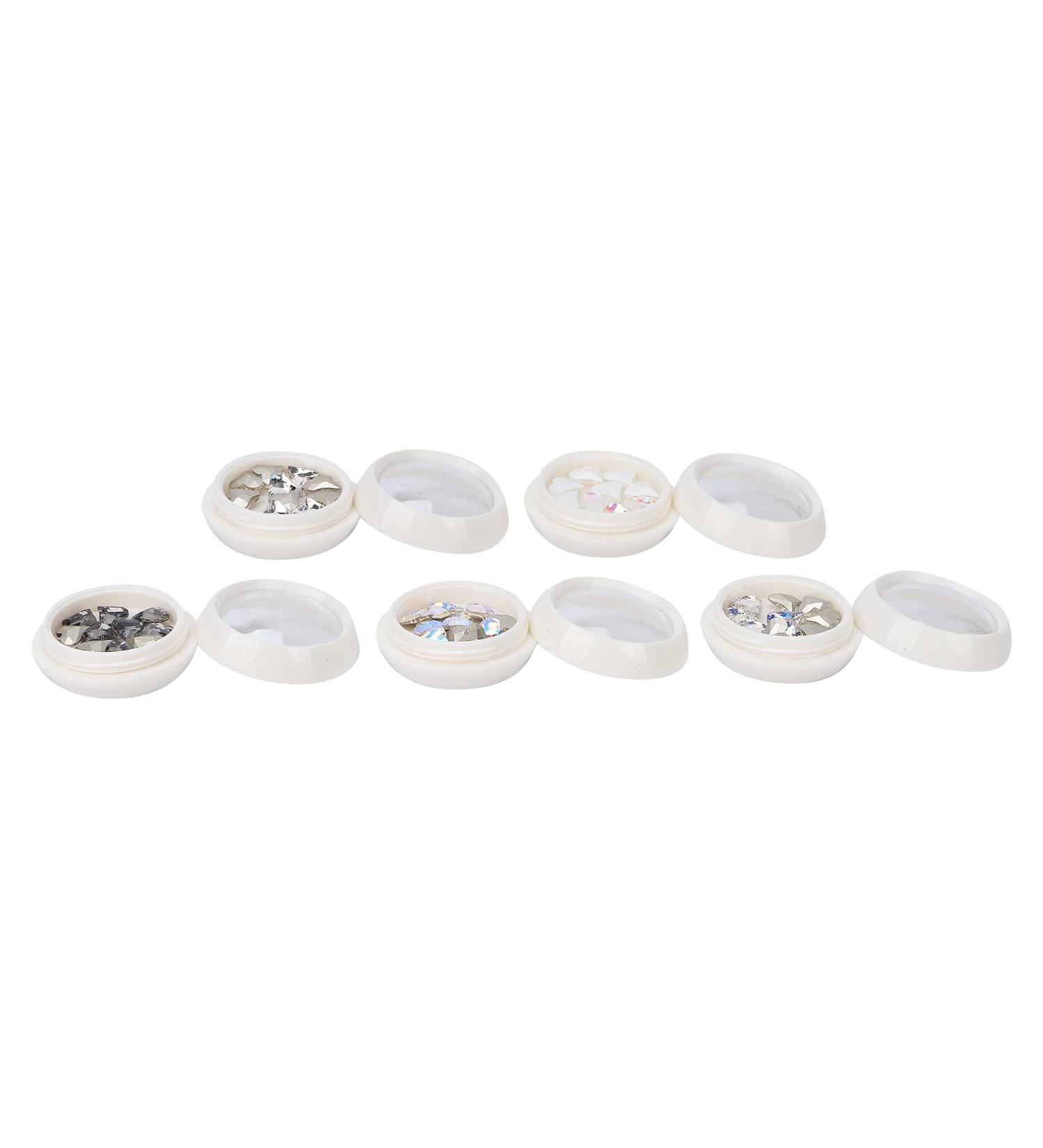Nail Art Rhinestones Nail Rhinestones Fits Nails Well Heart shaped Nail Rhinestone for Gel Nail for Acrylic for Nail Tip for Natural Nail - Buy Online on GoSupps.com