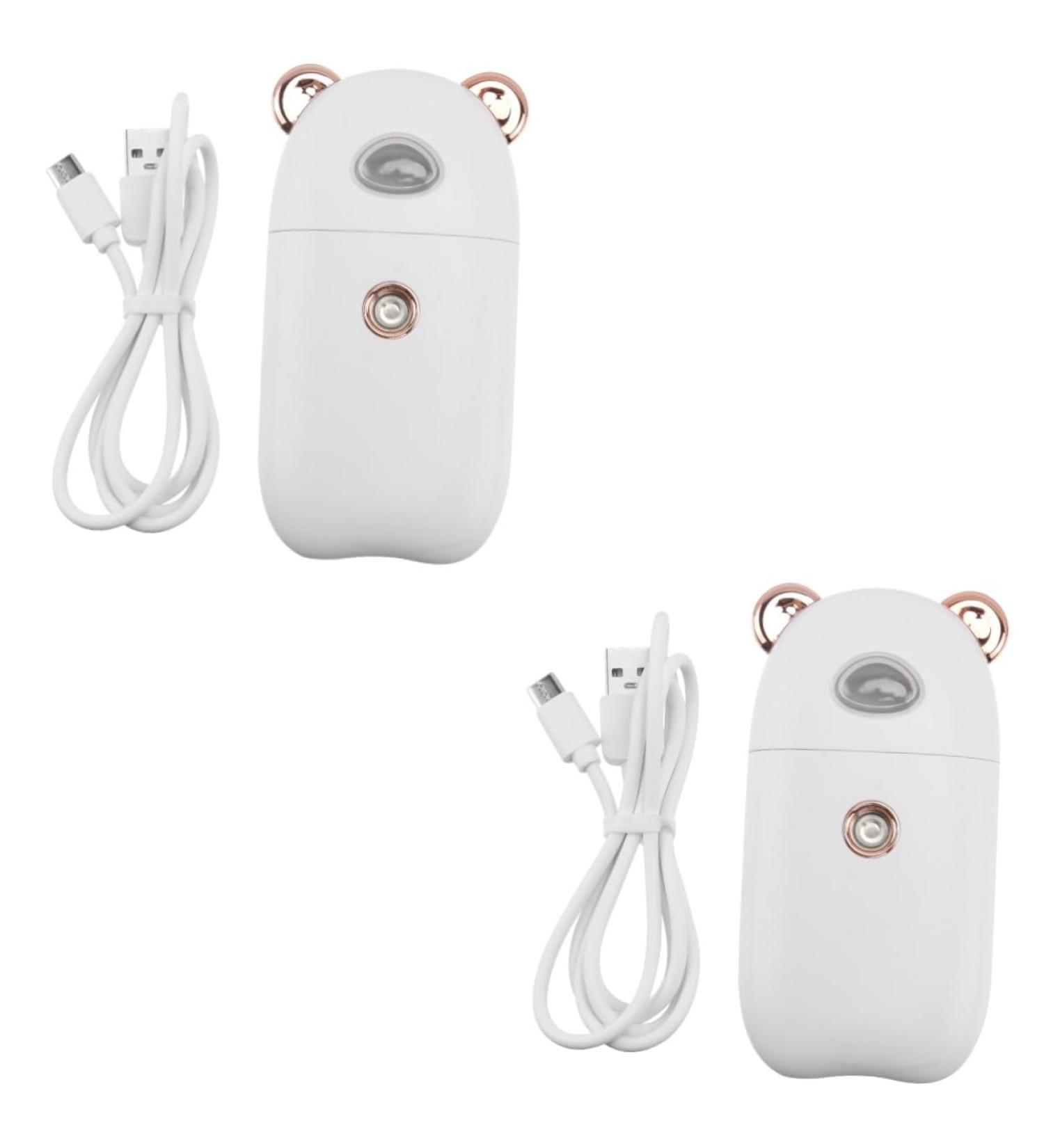 Balacoo 2 Pcs Beauty Humidifier Handheld Hair Steamer Hand Held Steamer Skin Moistener Portable Face Steamer - Buy Online on GoSupps.com