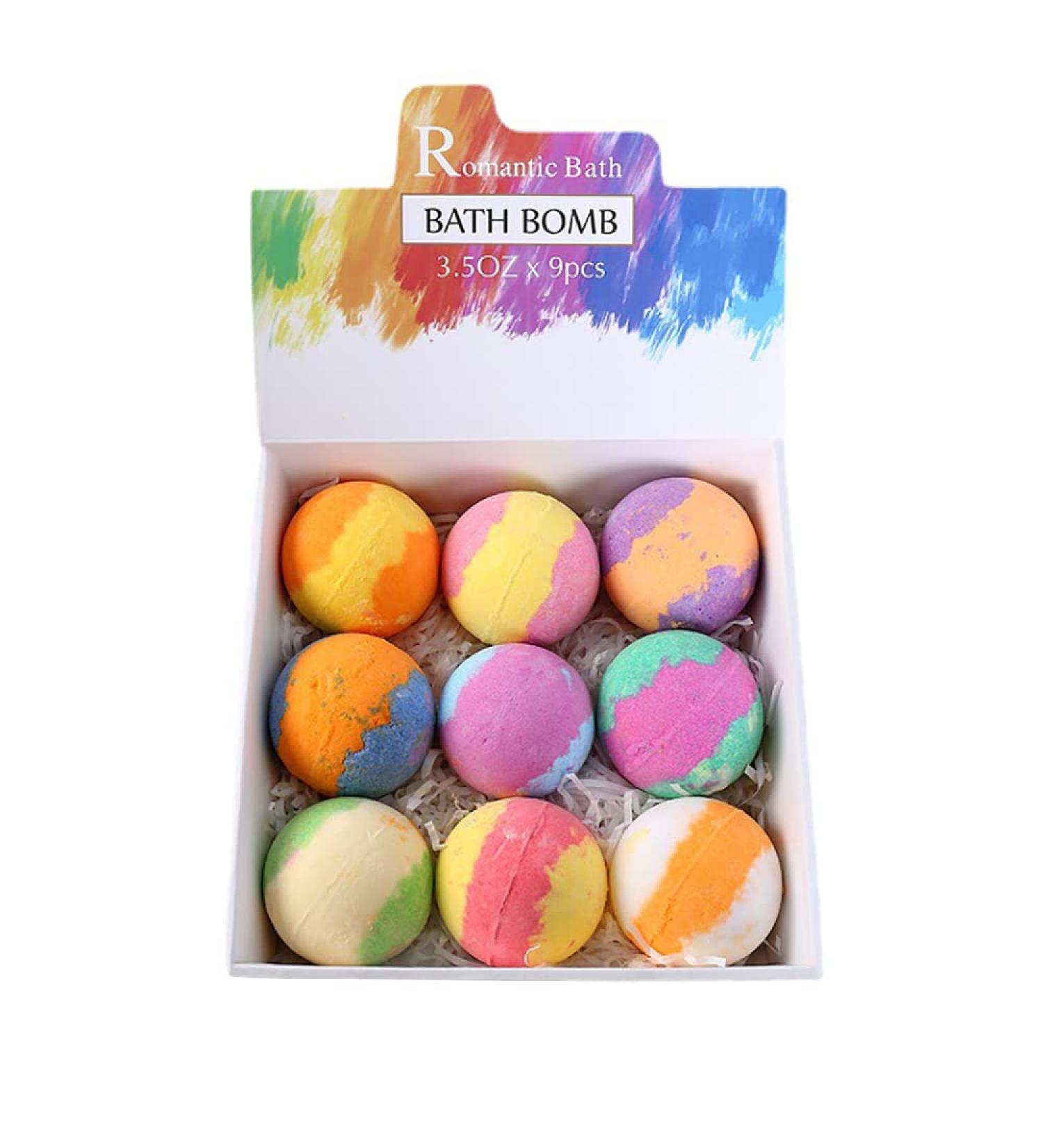 B.ugopty Bath Bombs Shower Steamers (Pack of 9) Gift Set - Moisturizing Spa Experience for Her/Him - Perfect Gifts for Wife/Girlfriend - Buy Online on GoSupps.com
