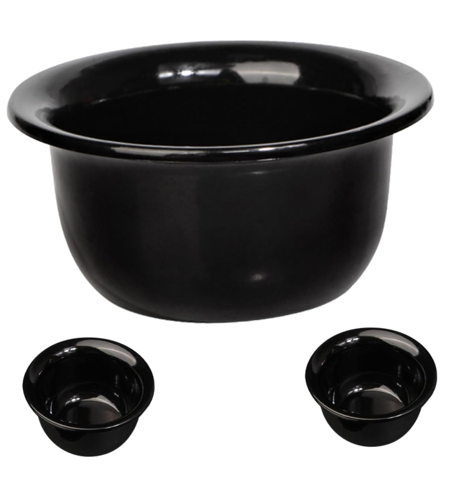 Aboofan 3-in-1 Shaving Mug & Razor Stand - Reusable Shaving Bowl for Men | Premium Beard Grooming Equipment - International Shipping Available - Buy Online on GoSupps.com