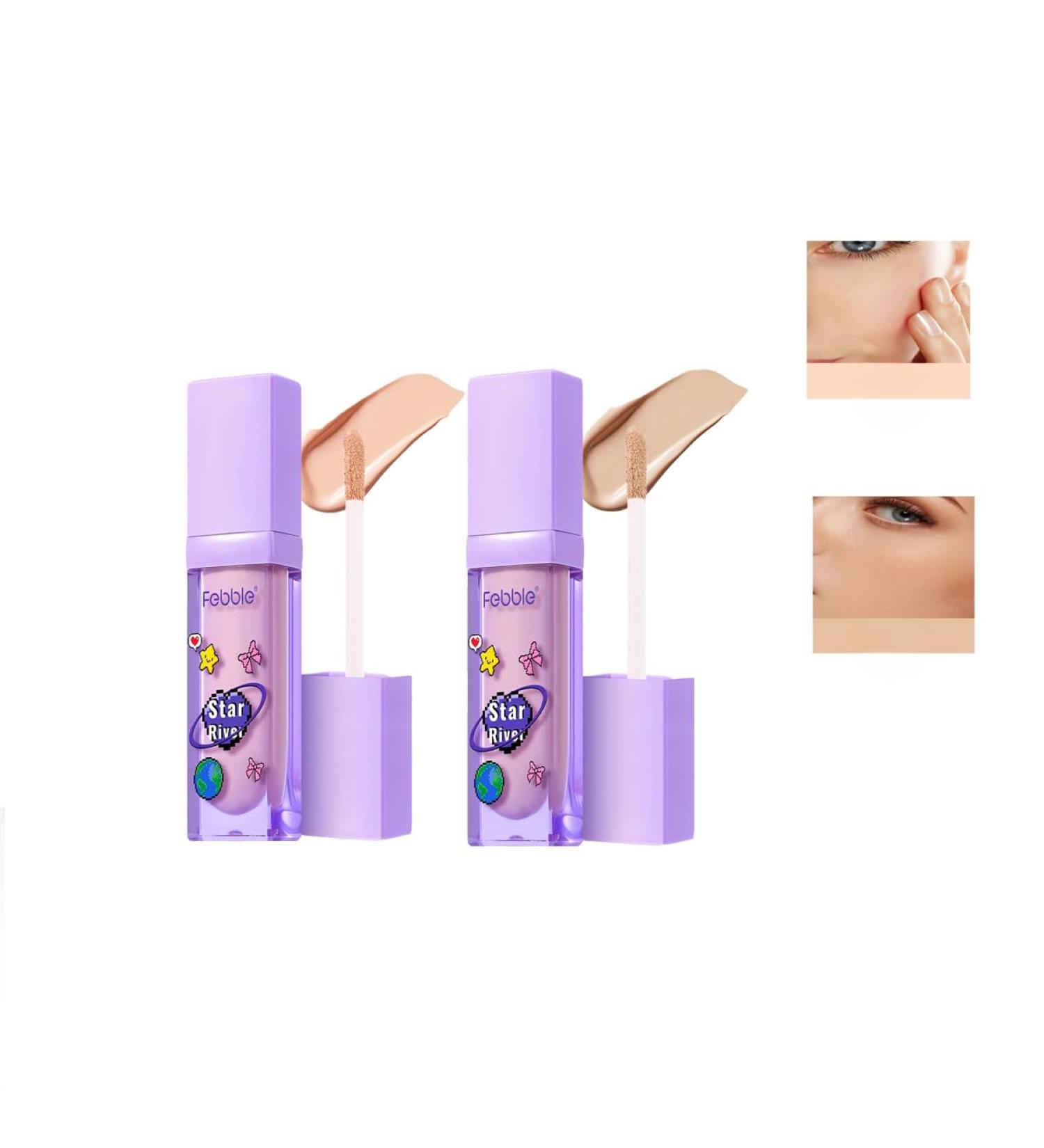 Moisturizing Concealer Stick Lightweight Full Coverage Long Lasting Conceals Corrects Hydrates Long-Wear Matte Finish Waterproof & Lightweight For All Skin 2 Pcs (0203) - Buy Online on GoSupps.com