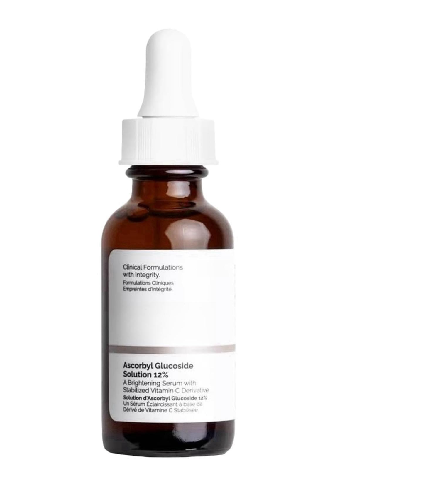 Ascorbyl Gluco-side Solution 12% Hyaluronic Acid Serum Dark Spot Remover for Face Skincare Serum Anti Aging Serum for Women Brightening & Hydrating Serum Face Serum for All Skin Types - Buy Online on GoSupps.com