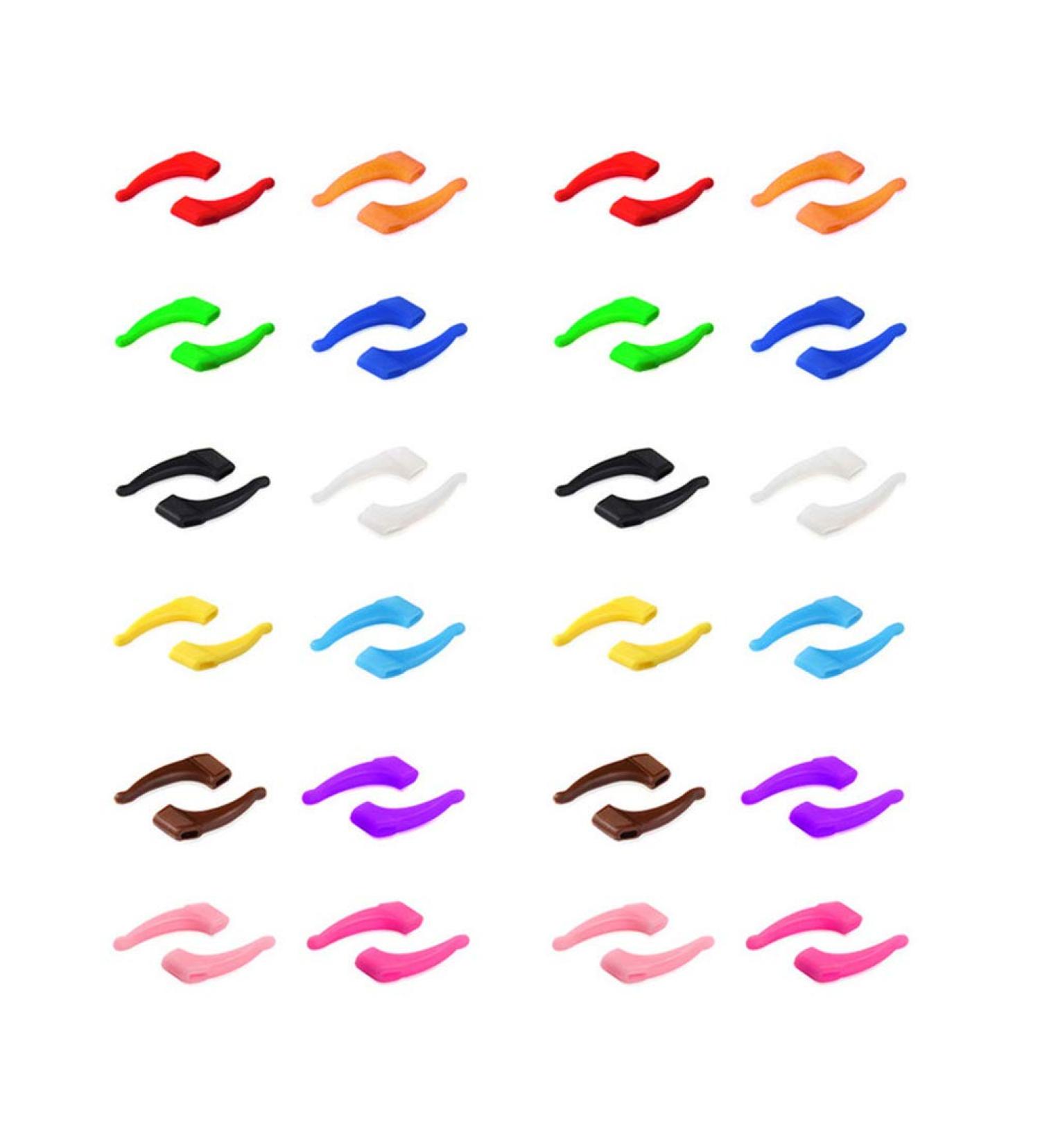 24 Pair Sports Glasses Reading Glasses Anti Slip Eyeglasses Antiskid Ear Pads Sunglasses Adjustable Medium - Buy Online on GoSupps.com