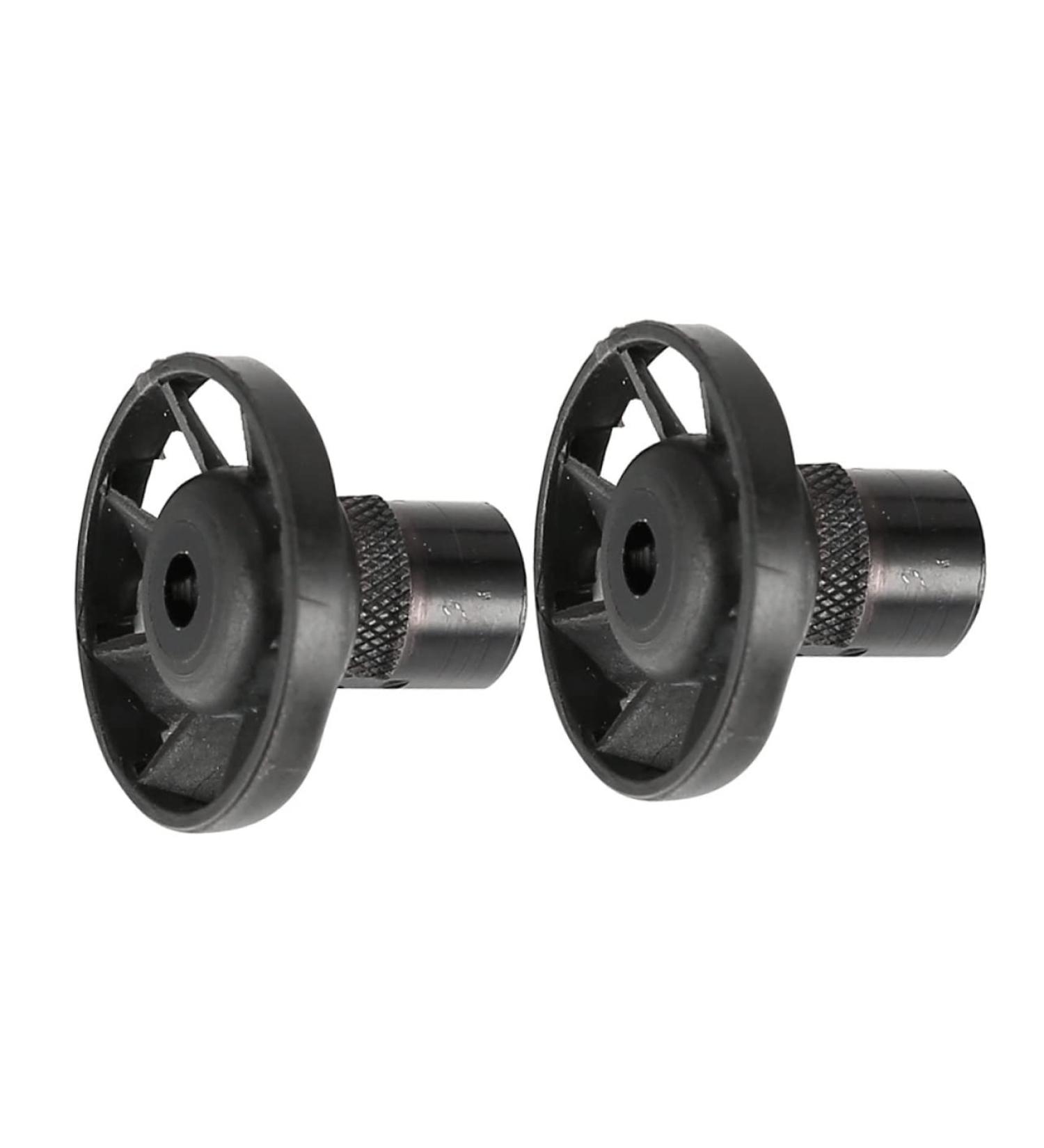 FOYTOKI 2pcs Electric Grinding Chuck Manual Dust Blower Grinding Cleaning Fan Accessory Plastic Black - Buy Online on GoSupps.com