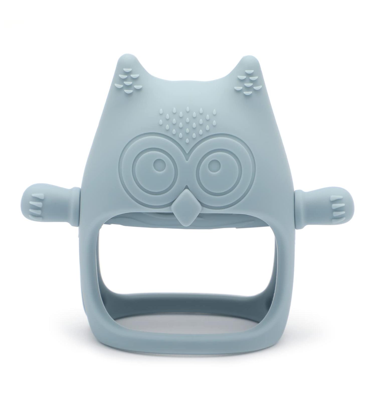 Buy BPA-Free Drop-Proof Silicone Teething Ring | Soft Teething Toy for Babies 3 Months+ - Buy Online on GoSupps.com