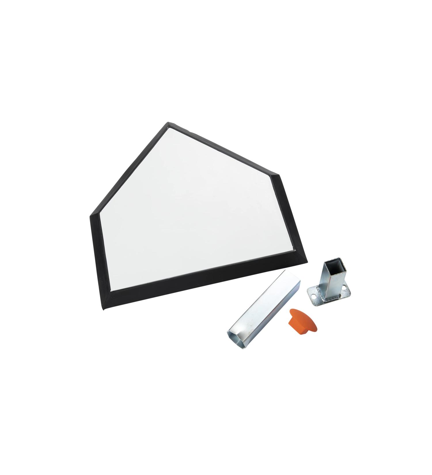 Champro Pro Style Home Plate - White | Durable Individual Box - Buy Online on GoSupps.com