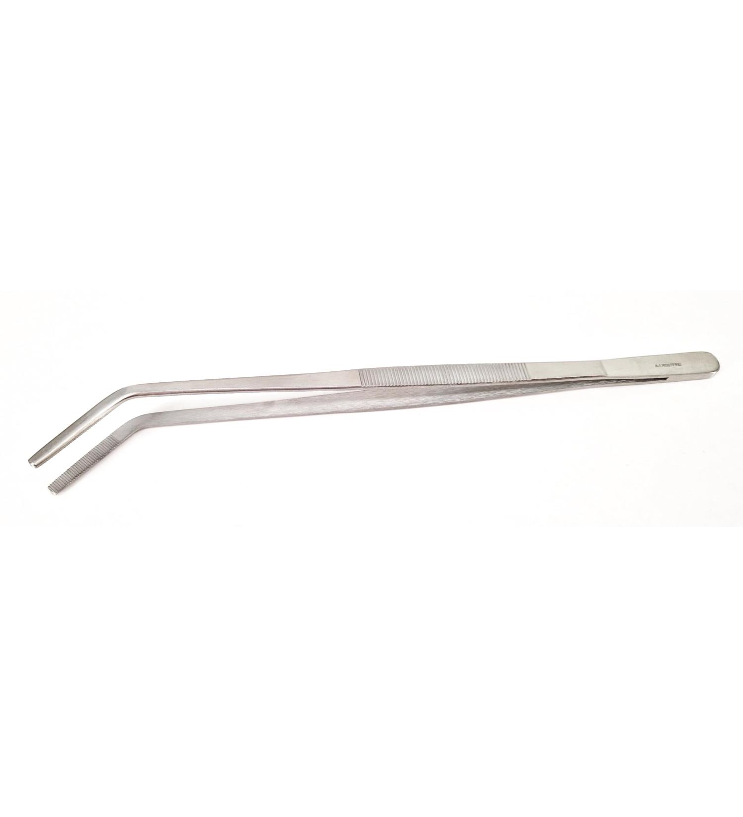 30 cm Angled Tweezers for Laboratory Gardening Cooking & Beauty - Versatile Precision Tools - Buy Online on GoSupps.com