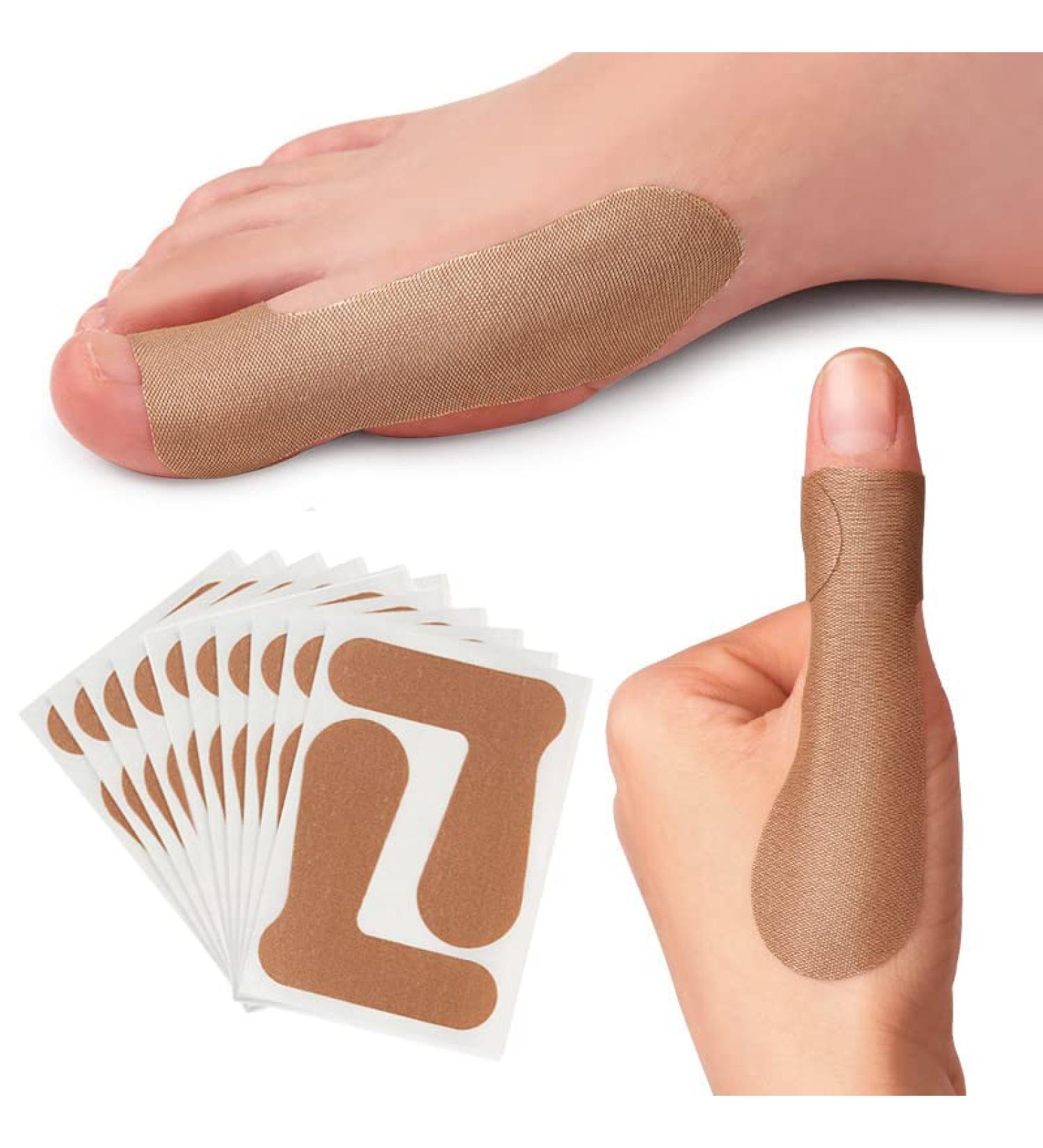 Thumb Support Brace Tape - 20 PCS Big Toe Strap Thumb Guard & Pain Relief for Tendonitis & Hallux Valgus - Buy Online on GoSupps.com