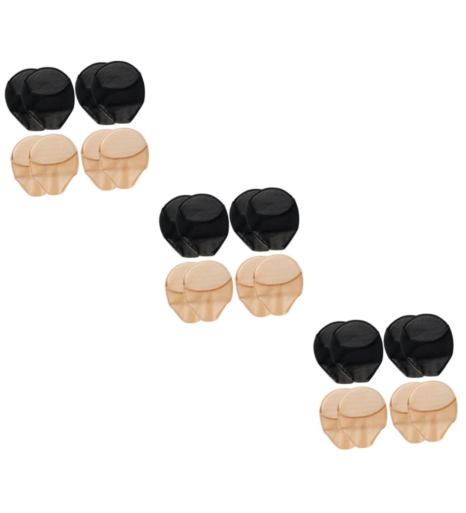 FOMIYES 12 Pairs Half Socks Summer Accessories Half Foot Socks Topper Liner Socks Non-Slip Forefoot Pads Toe Protectors Women Non- Metatarsal Pads Breathable Miss Feminine Products - Buy Online on GoSupps.com