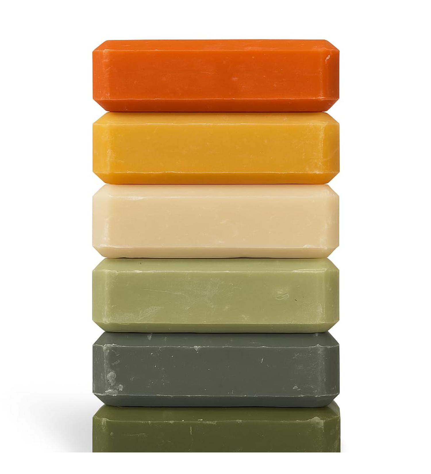  LE V RITABLE Le V ritable - Artisanal Soap - Terres d'essences - Pack of 6 x 125g - Handmade in Provence Argan Olive Aloe vera Cotton flower Vanilla-ylang Monoi - Body & Hands - Vegan - Paraben-free - Buy Online on GoSupps.com