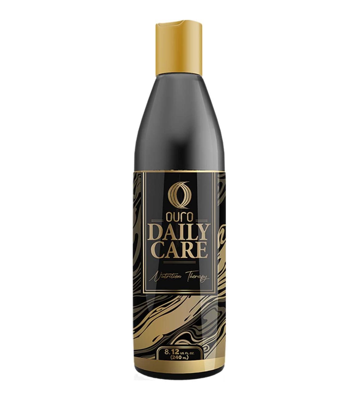 OURO Ouro Daily Care Hair Treatment Leave In | Tratamiento de Cabello de Uso Diario No enjuagable 11 Aminoacidos 8.12oz-240ml