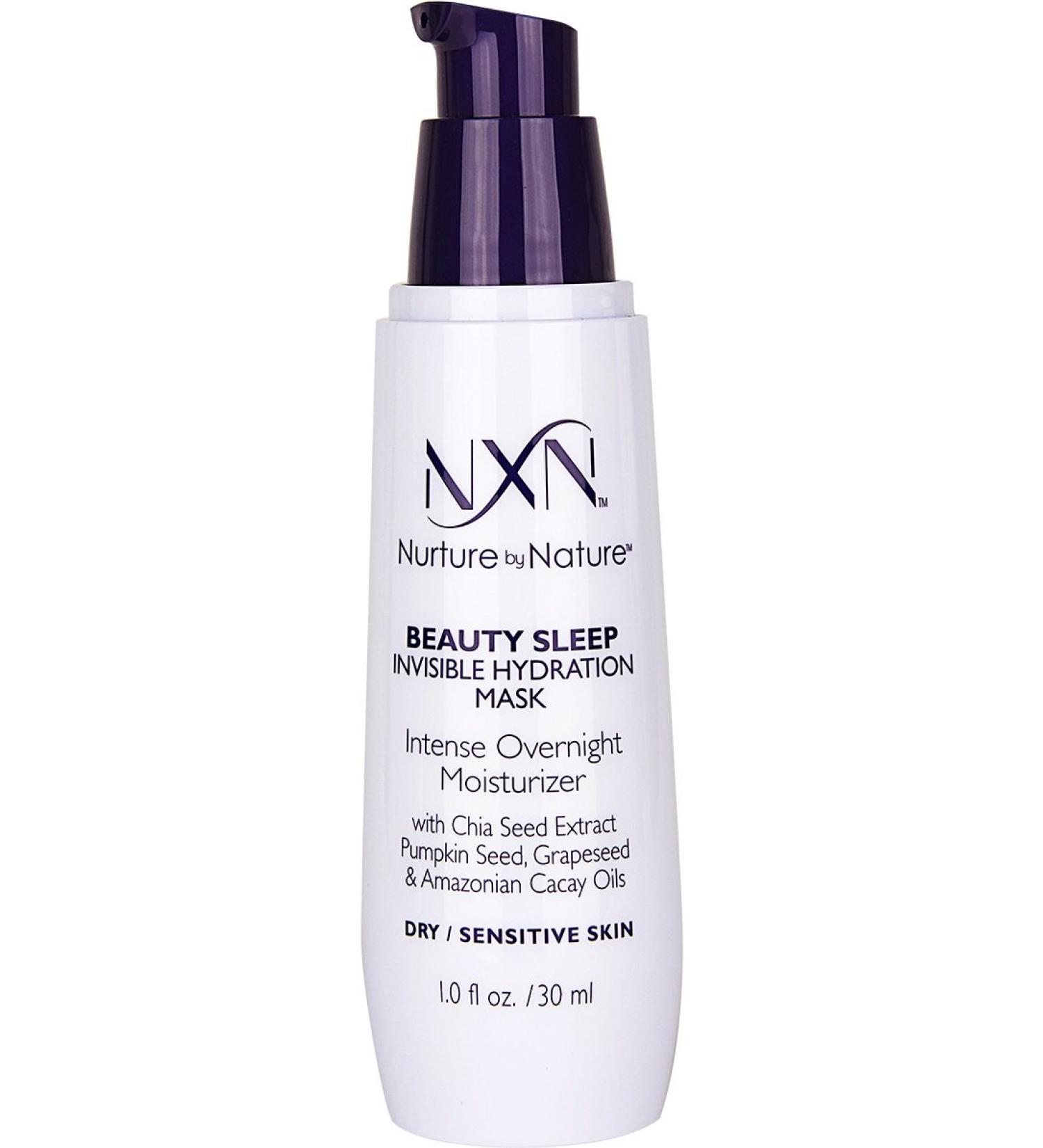NXN Beauty Sleep: Super Hydrating Overnight Moisturizer & Anti-Aging Face Mask for Dry/Sensitive Skin - 1 Fl Oz | Shop Internationally - Buy Online on GoSupps.com