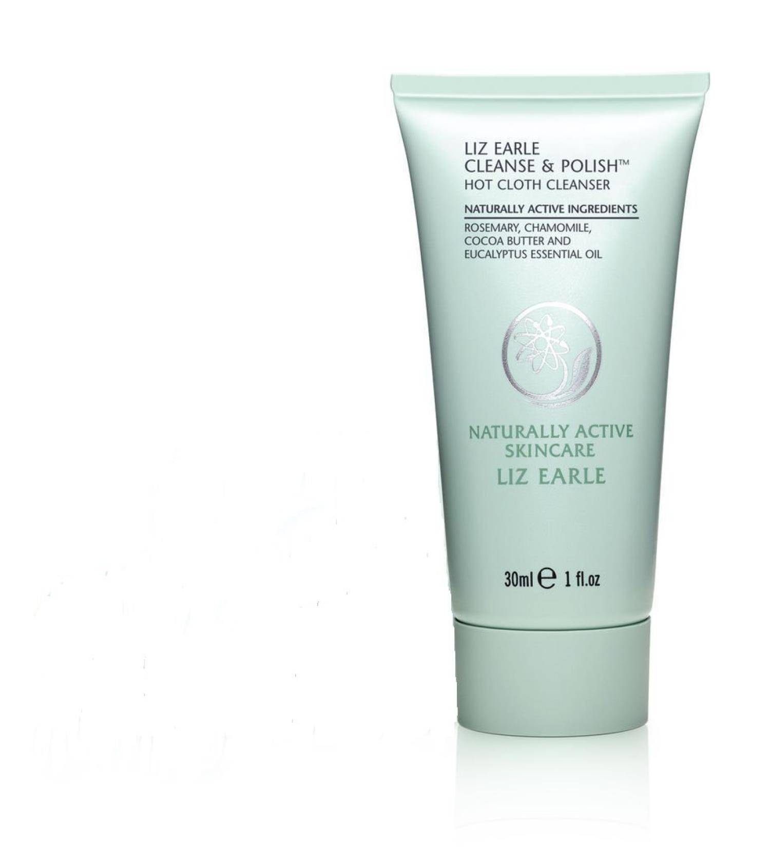 Liz Earle Cleanse and Polish 30ml Tube with Muslin Cloth