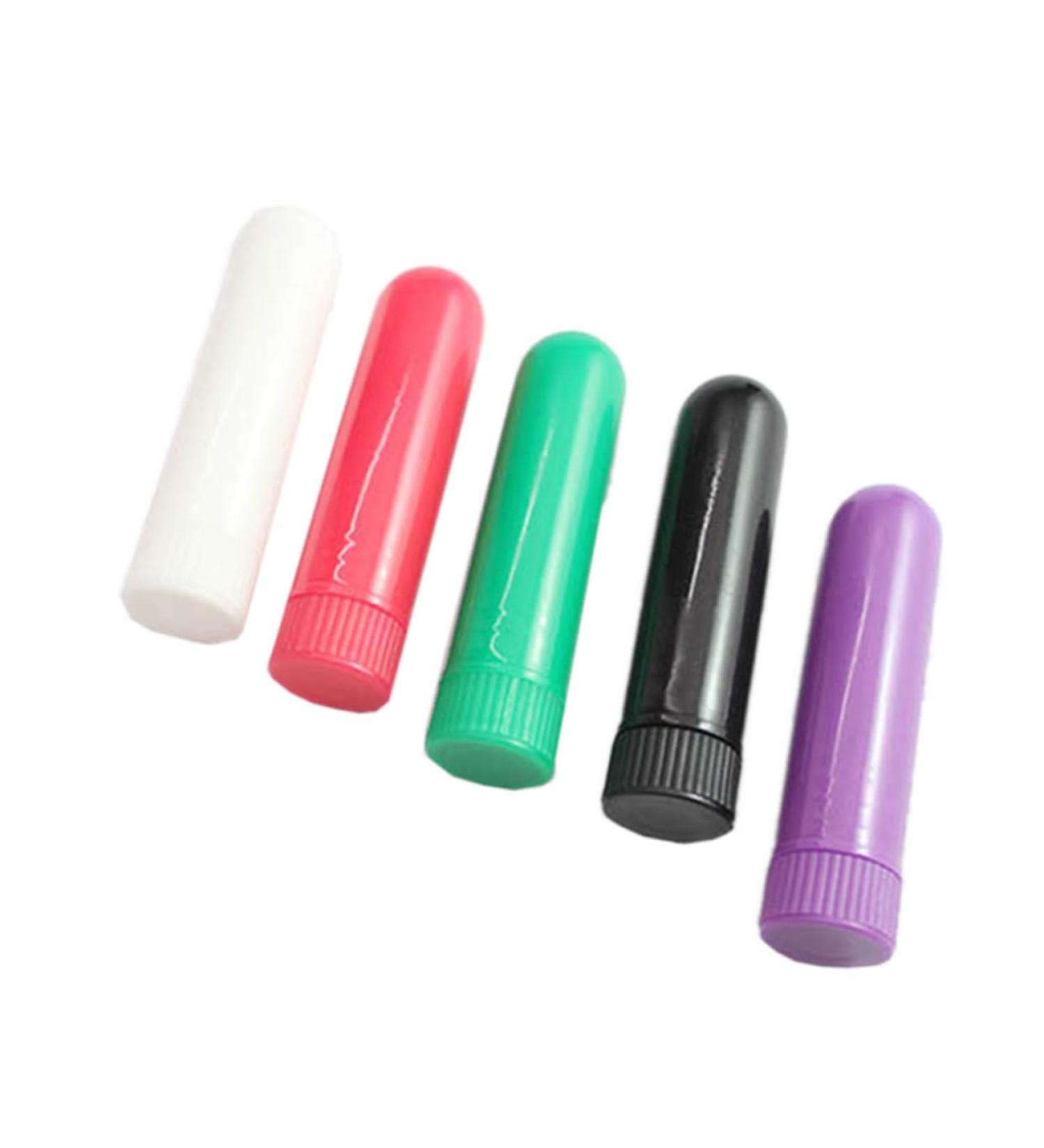 Healifty 24pc Empty Inhaler Tubes for Essential Oils - Silver Nasal Inhaler Sticks - Buy Online on GoSupps.com