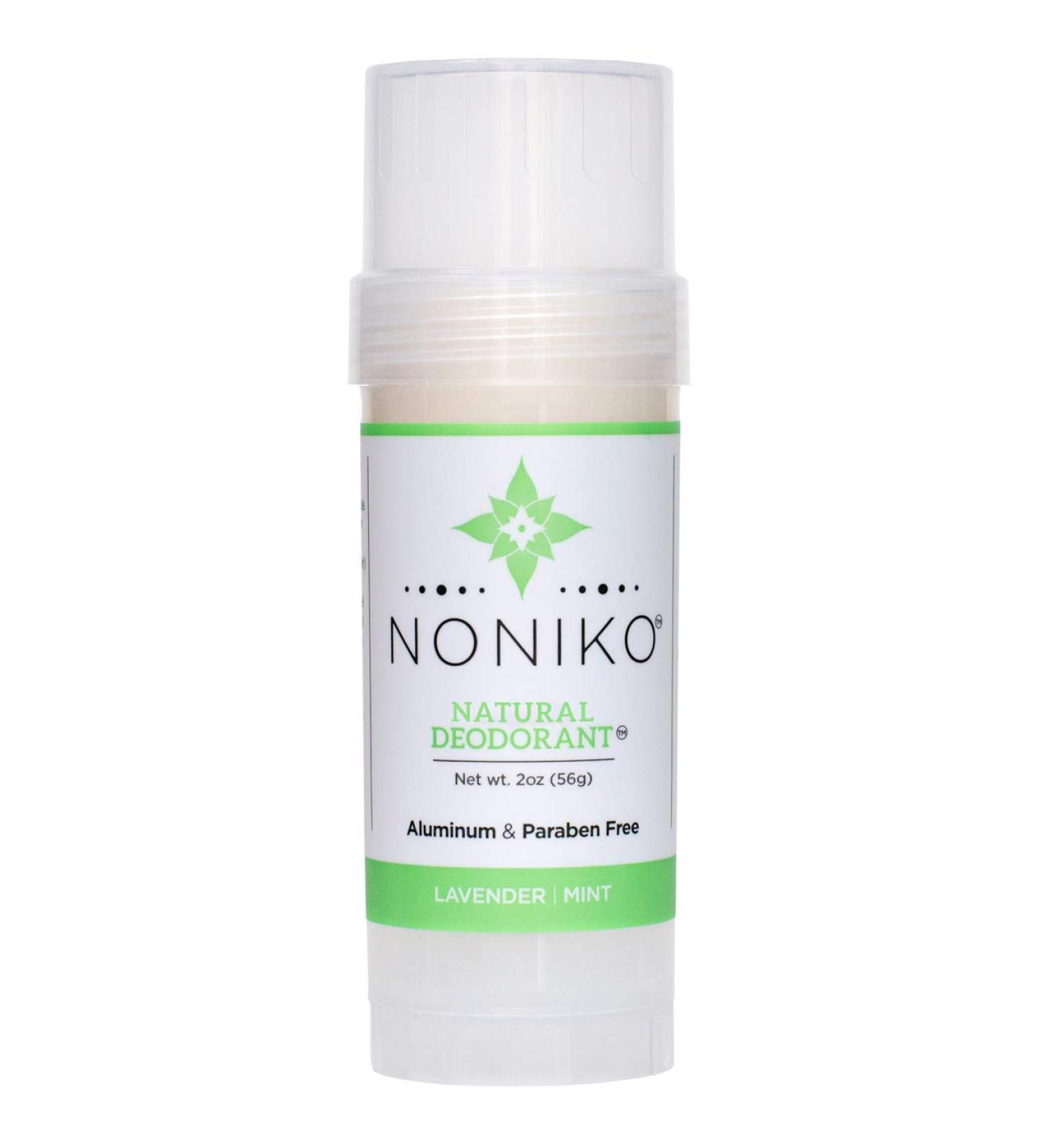 Noniko Natural Deodorant - Aluminum & Paraben-Free, Cruelty-Free, Long-Lasting for Men & Women - Lavender Mint - Buy Online on GoSupps.com