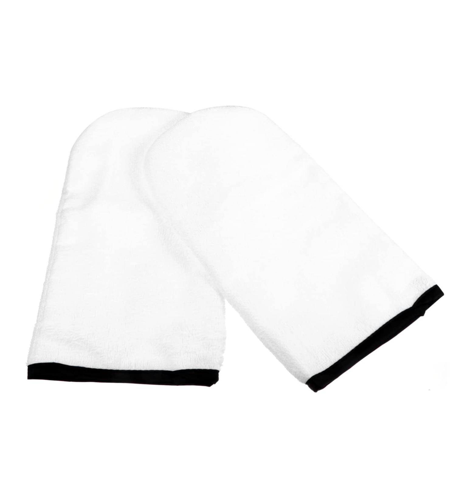 Healeved 3 Pairs Waxing Gloves Paraffin Wax Bath Gel Nail Heat Gloves Moisturizing Whitening Gloves Heat Retention Gloves Spa Mitts Cloth Mitt Mittens Hand Wax Gloves Hot Wax Thicken Towel - Buy Online on GoSupps.com