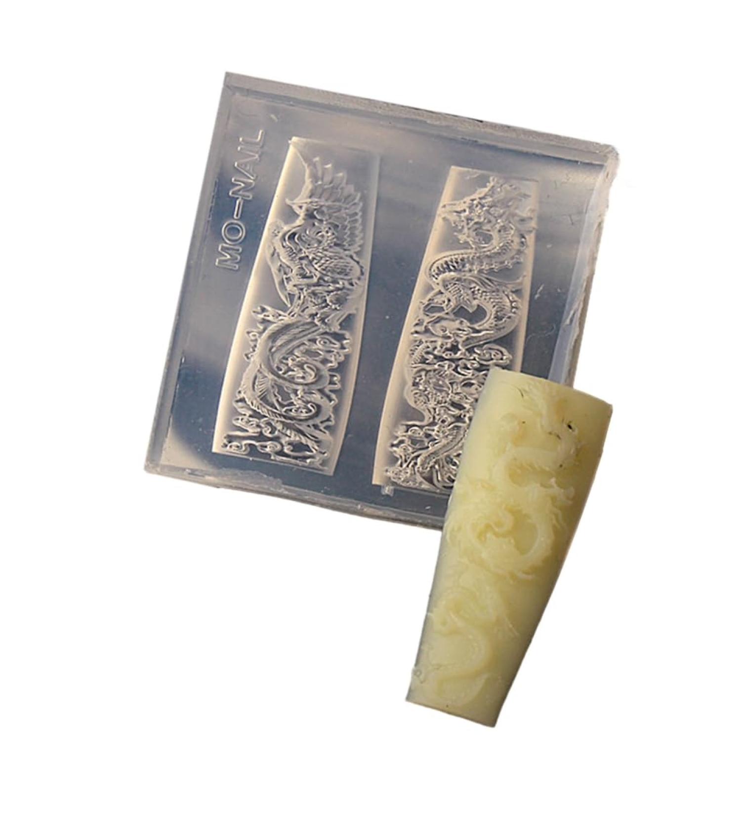 Silicone Dragon Year Nail Molds - Premium Nail Art Decorations & Stencils for Salons - Buy Online on GoSupps.com