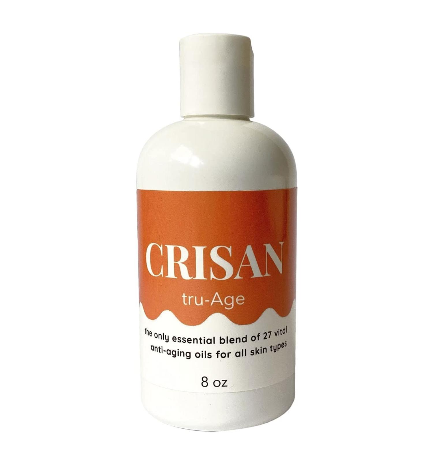 Organic Vegan Anti-Aging Crisan truAGE Moisturizing Facial Oil | Paraben & Sulphate Free | Best Face Oil for Brides & Sensitive Skin - Treats Acne, Oily Skin, Repairs Dry Discolored Skin - Buy Online on GoSupps.com