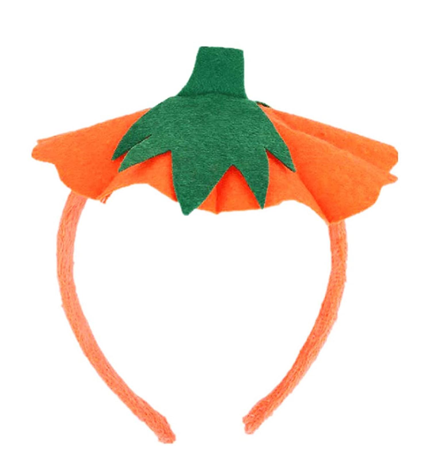 Ladies Pumpkin Headband Halloween Hay Dress Accessories.Halloween Hair Accessory Creative Shape Headwear. - Buy Online on GoSupps.com