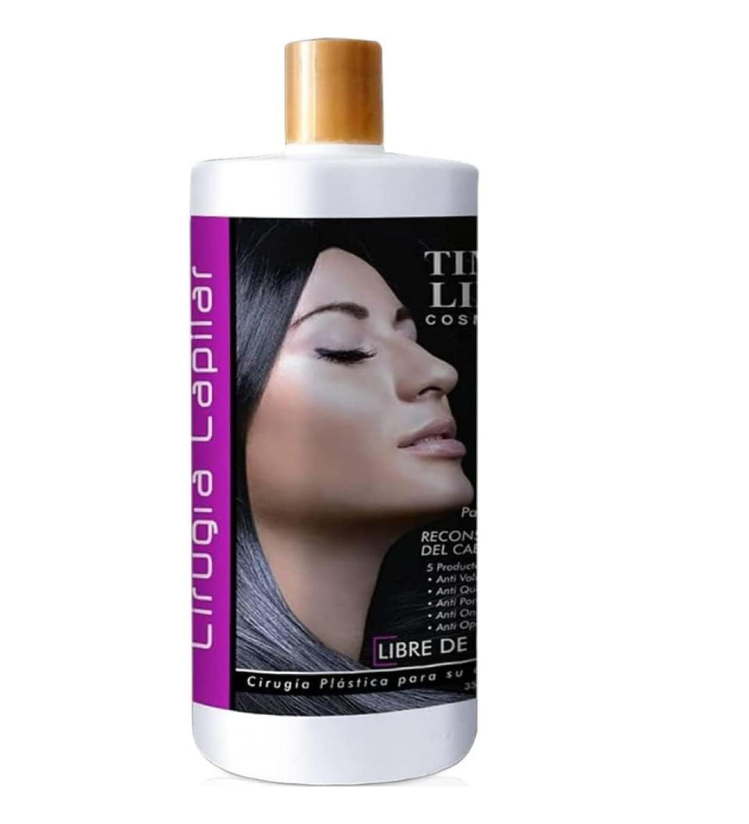 Cirugia Capilar: Luxurious Keratin Hair Treatment with Argan Oil & Hair Botox - Formaldehyde-Free Shine & Nourishment - 32 Oz - Buy Online on GoSupps.com