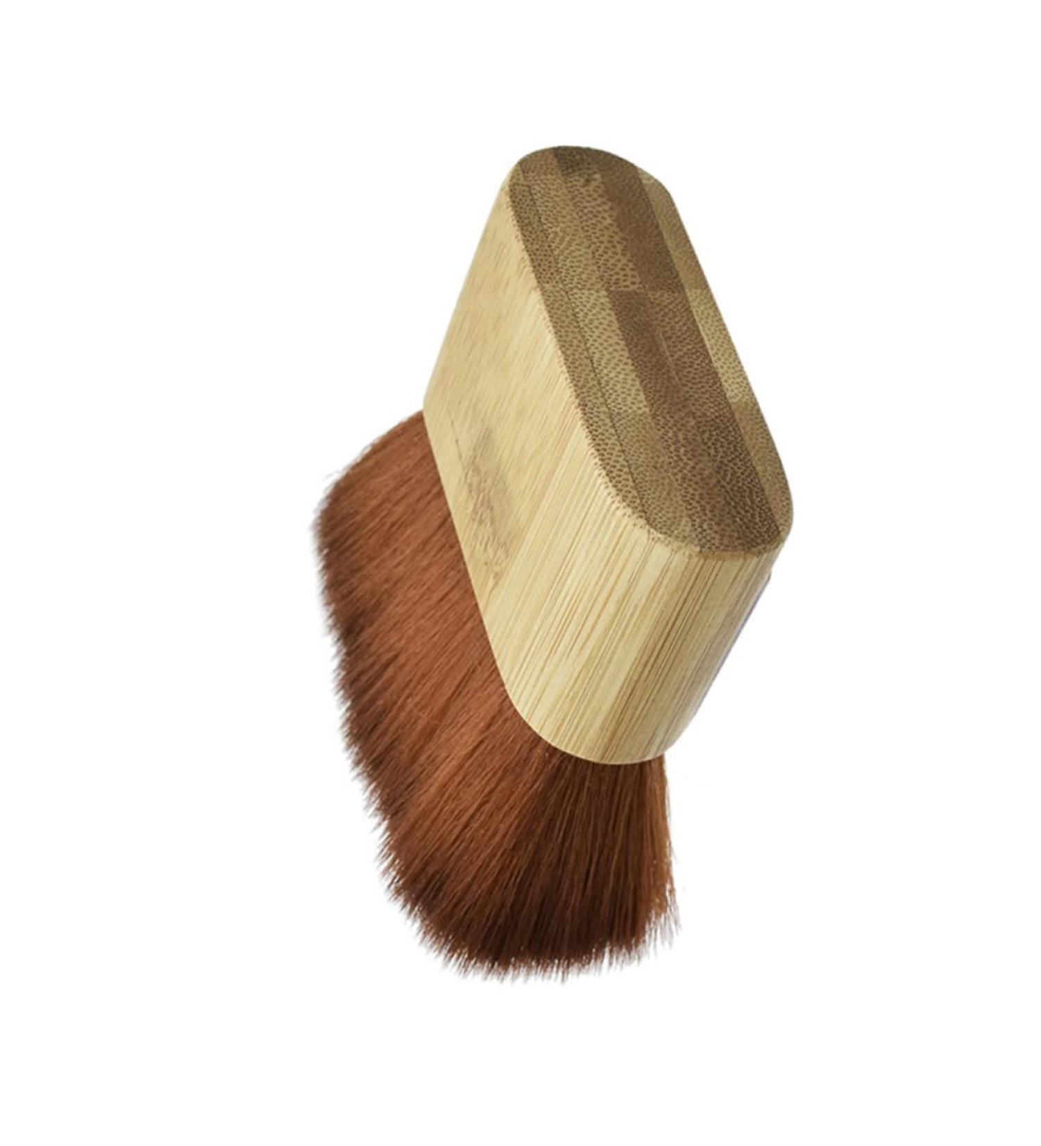 Frcolor T-Tool Hair Cleaning Device - Salon Brush Cleaner for Hair Removal & Shaving Brushes (Wood) - Buy Online on GoSupps.com