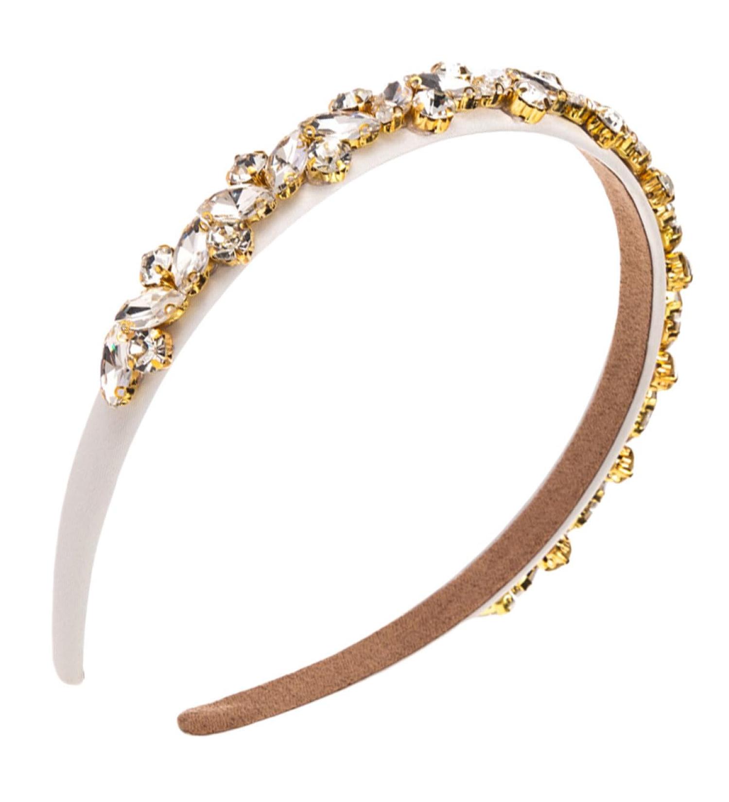 scicent Headbands Wedding Crystal Hair Band Embellished Rhinestone Hairbands for Women Girls Ladies Elegant Head Band for Party Fashion Bling Sparkly Diamond Hair Accessories - 27610 - Buy Online on GoSupps.com