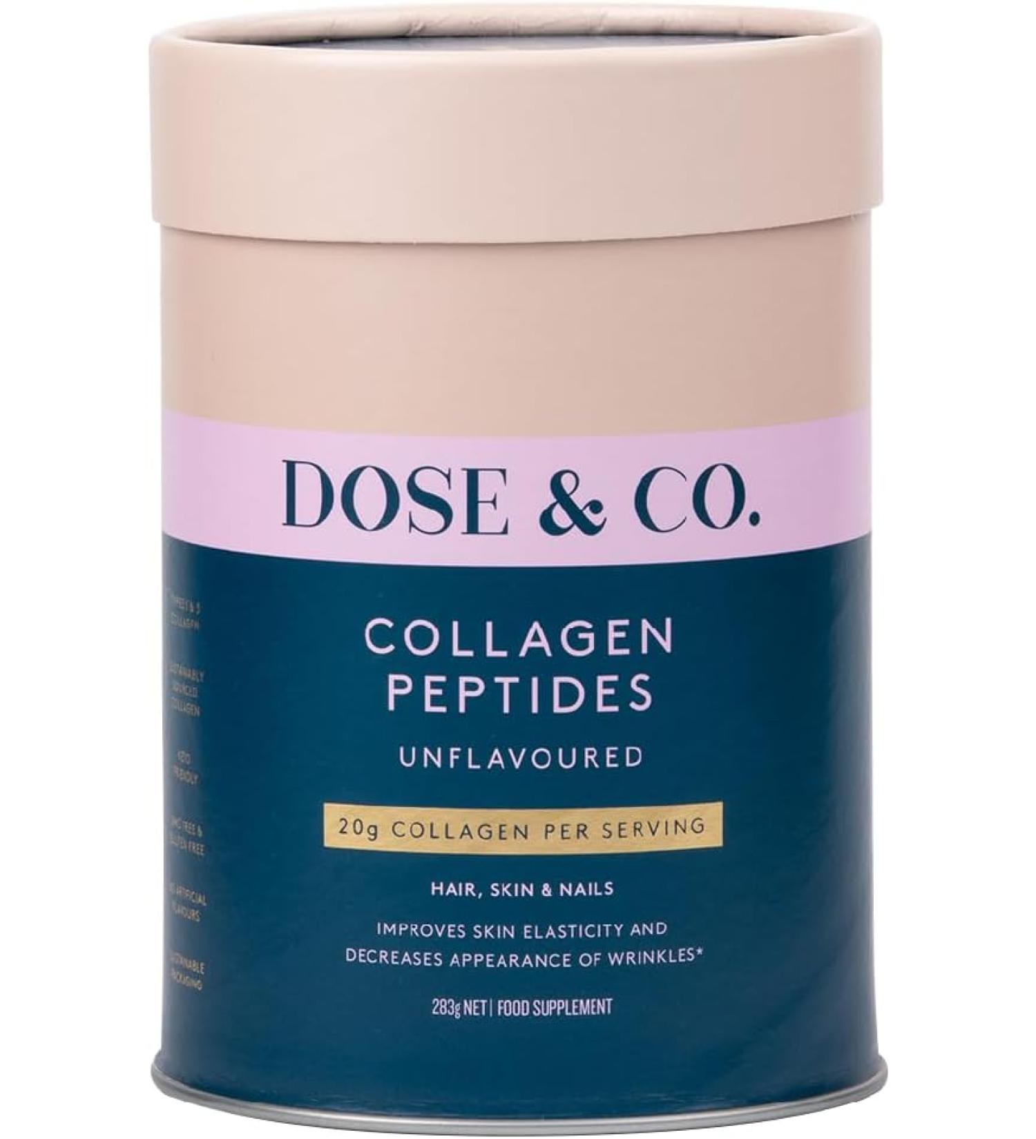 DOSE & CO Pure Collagen Peptides - 283 g - Buy Online on GoSupps.com