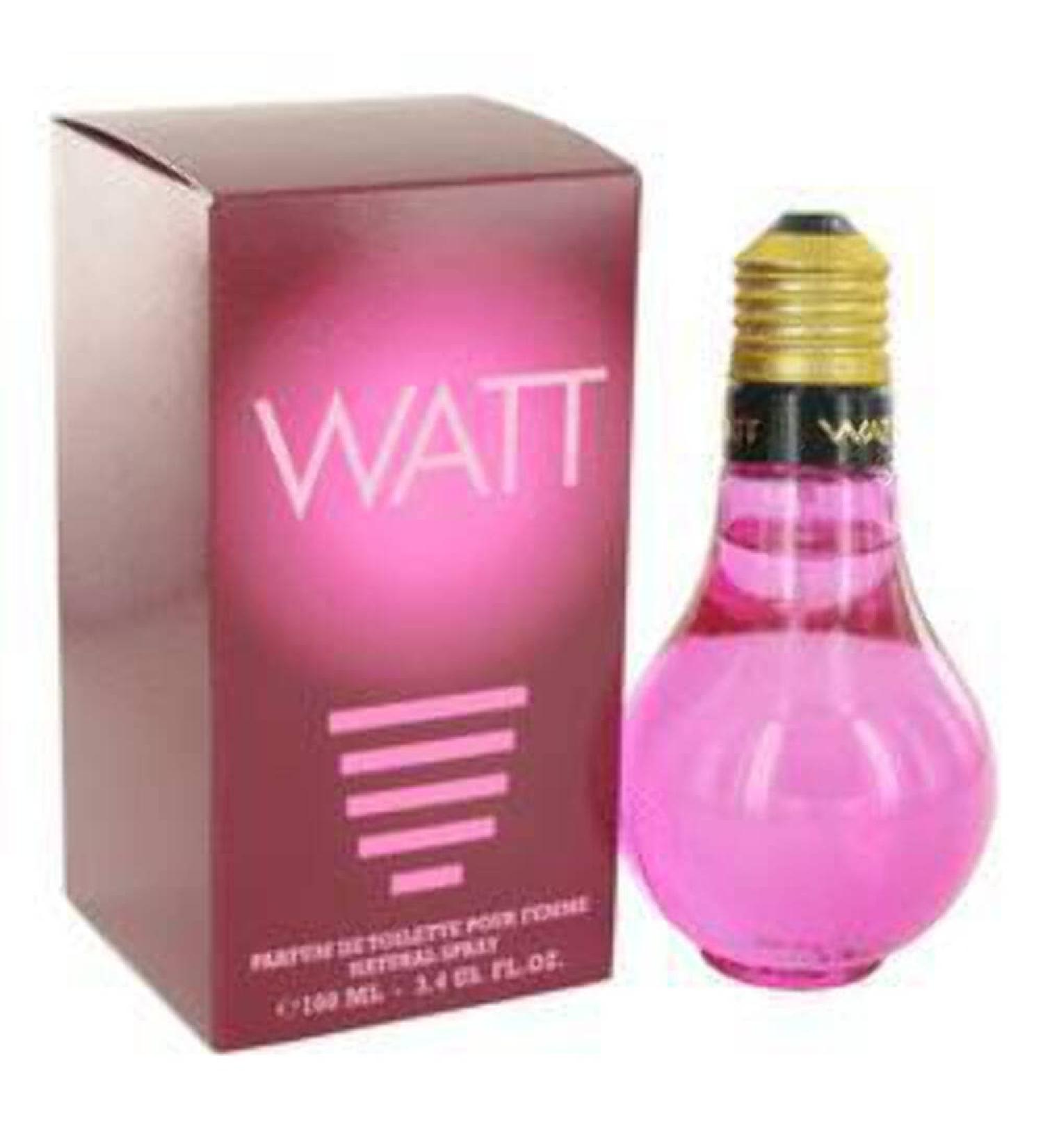 Watt Pink Parfum De Toilette Spray for Women 6.8 Ounce 3.4 Fl Oz (Pack of 1)