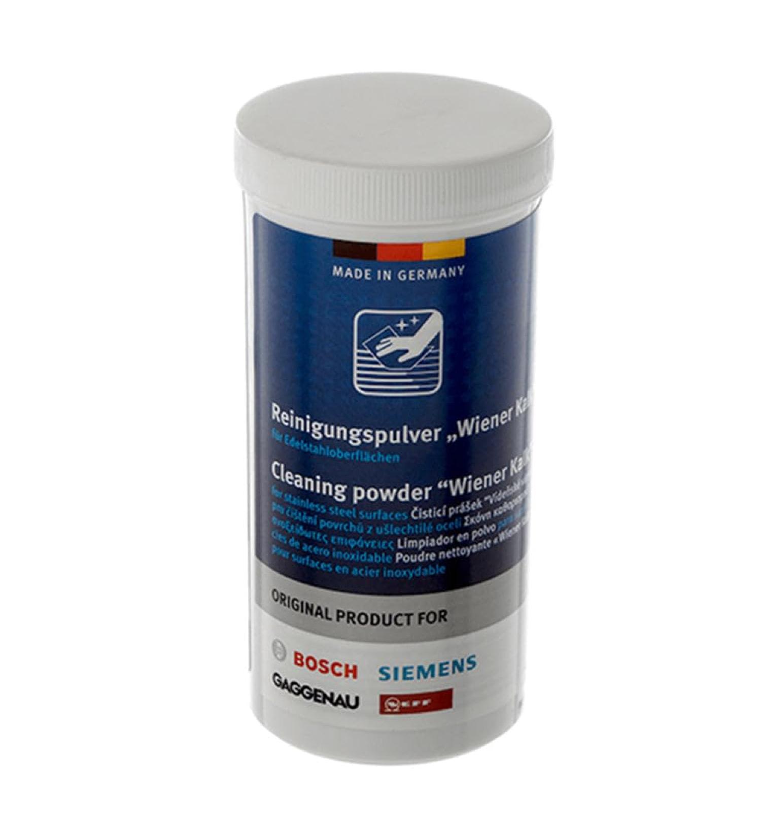 Bosch Cleaning Powder "Wiener Kalk" for Stainless Steel Surfaces - Buy Online on GoSupps.com