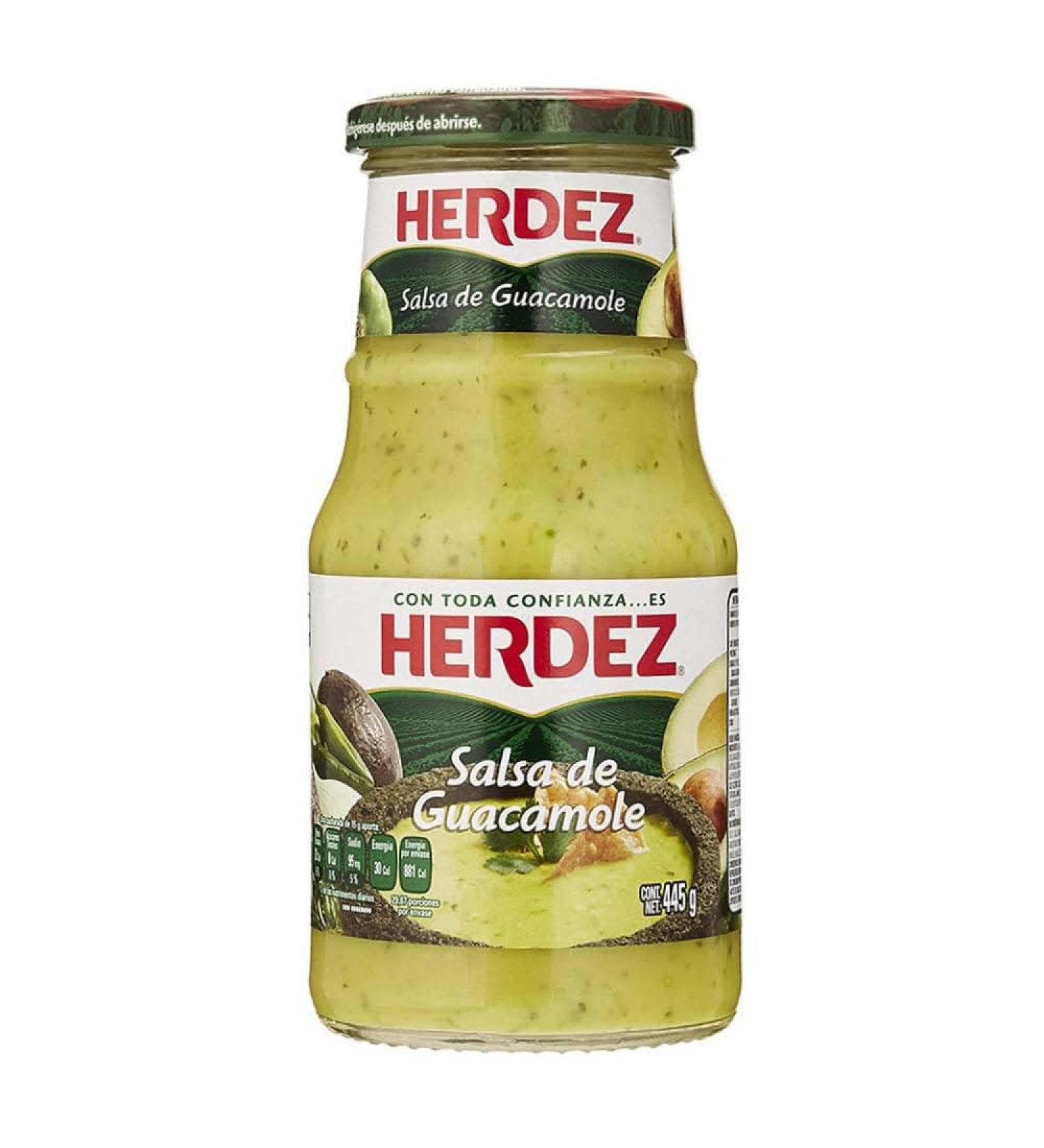 Herdez salsa guacamole - 445 g glass