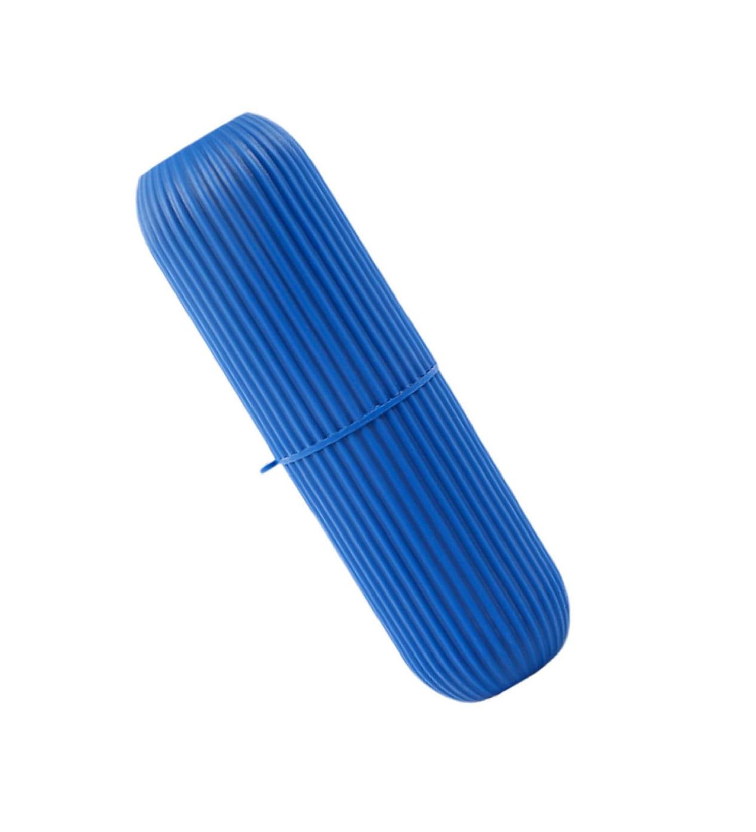 Minkissy Toothbrush Covers 8 Pack Blue Plastic for Sensitive Gums Travel & Whitening | Ideal Cleaning Solution for Households - Buy Online on GoSupps.com