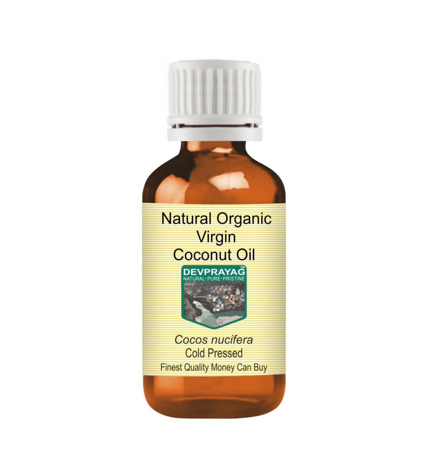 DEVPRAYAG Natural Organic Virgin Coconut Oil Cold Pressed 5ml (0.16 oz)