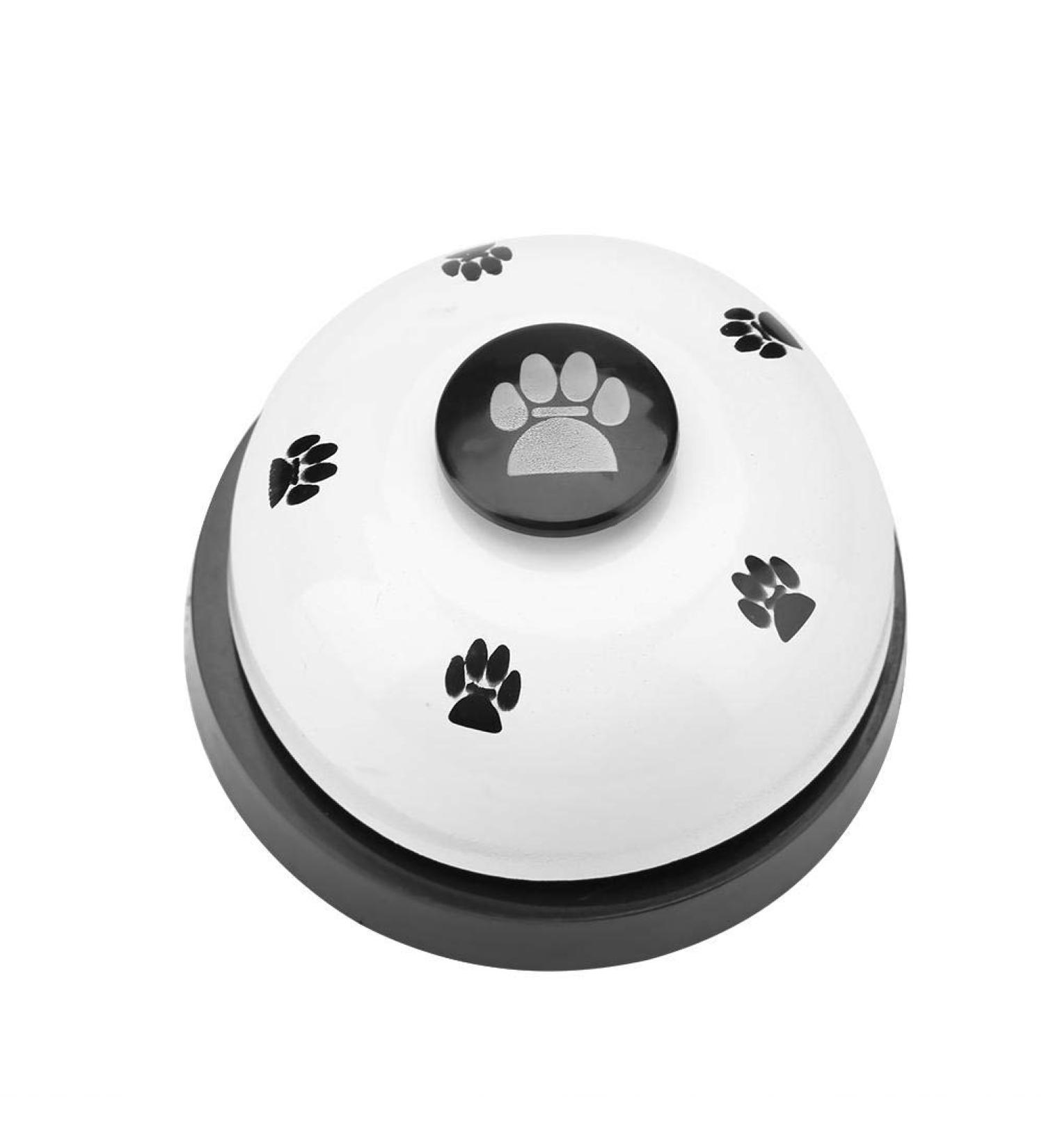 Youthink Iron Cartoon Pet Doorbell Interactive Toy for Dogs & Cats - Durable Non-Slip Base (White) - Buy Online on GoSupps.com