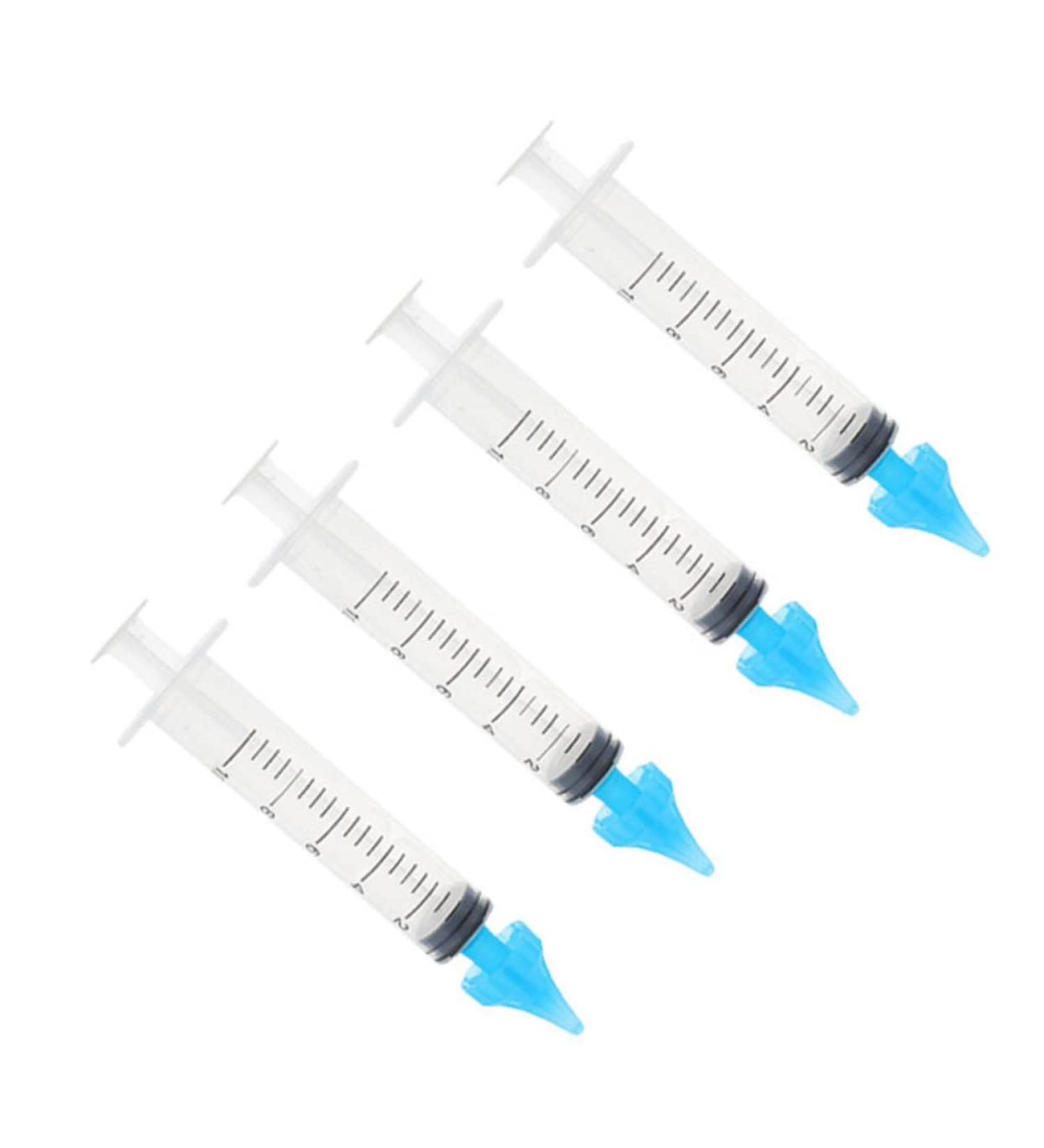 4pc Ear Cleaner Kit for Earwax Removal - Ear Wax Syringe & Nose Cleaner - Buy Online on GoSupps.com