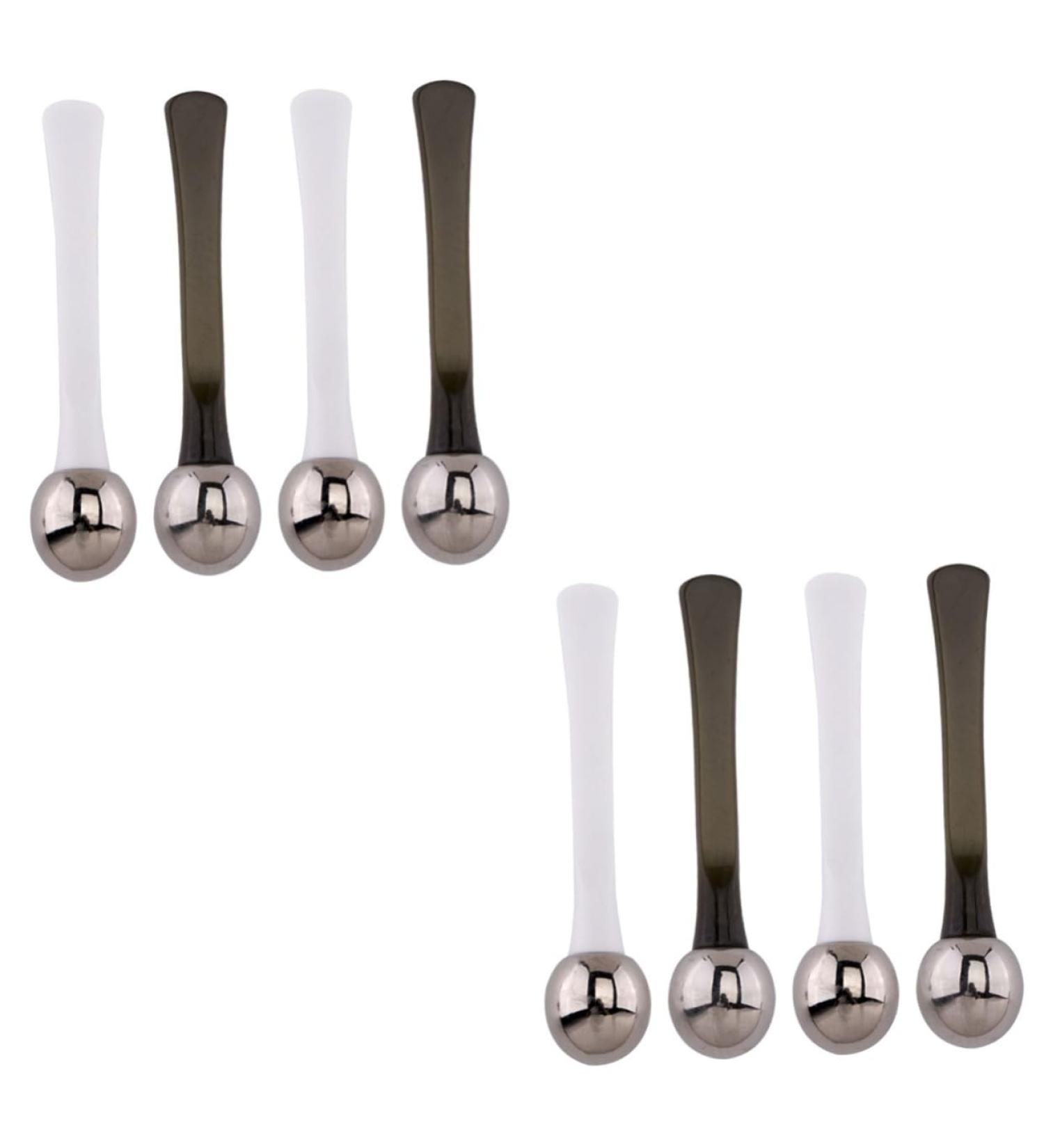 Ipetboom 8pi ces Zinc Alloy Eye Applicators for Facial Care Eye Spoon for Home and Salon Use - Buy Online on GoSupps.com