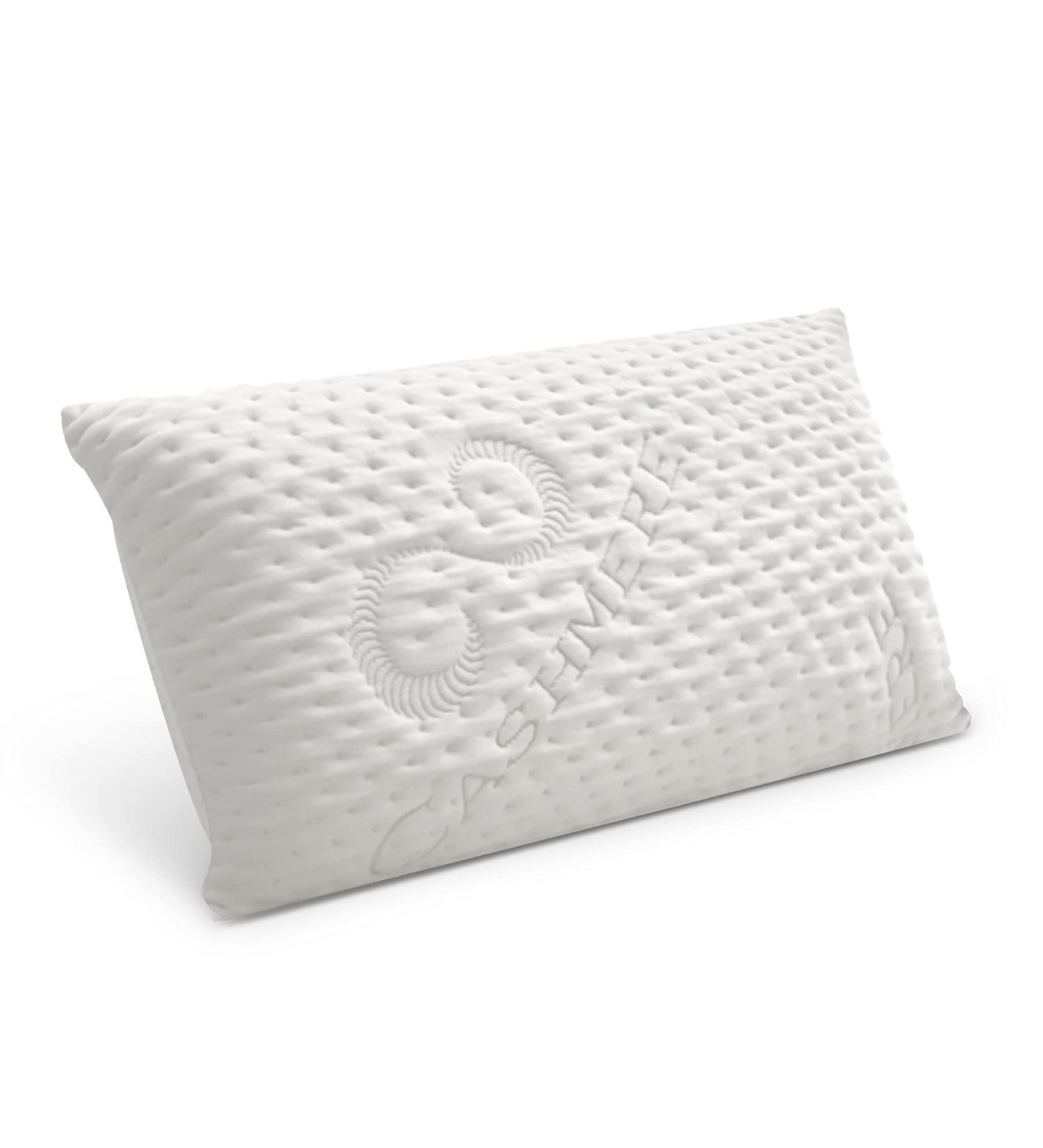 FMP Mattress Manufaktur Orthopedic Neck Support Cushion - Viscoelastic Pillow 70x36x13 cm White 13 cm High - Ideal Neck Pillow for Comfort & Support - Buy Online on GoSupps.com