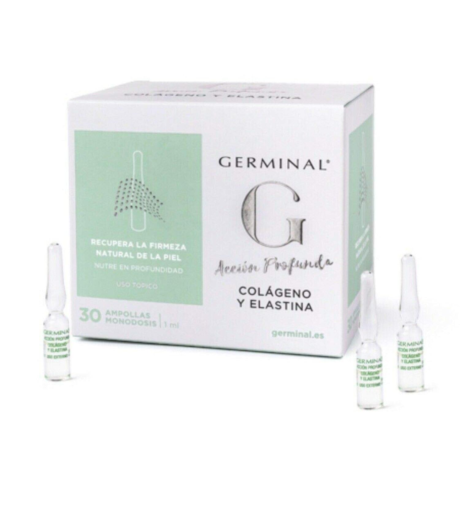 Germinal collagen and elastin treatment antiaging 30 ampoules 1ml Gift For Treatment Your Skin