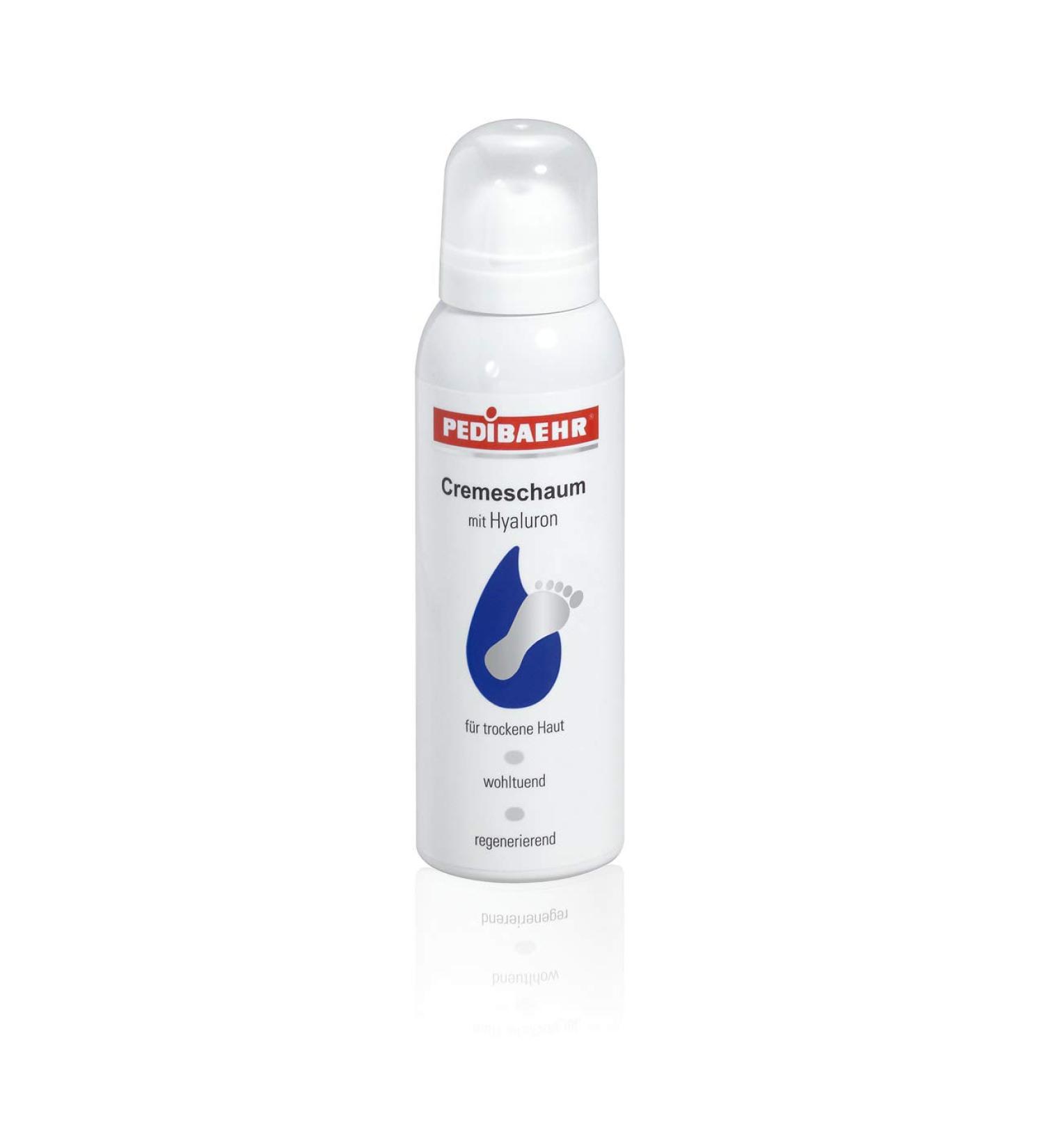 PEDIBAEHR -Cream foam with hyaluronic acid and peach kernel oil 125 ml