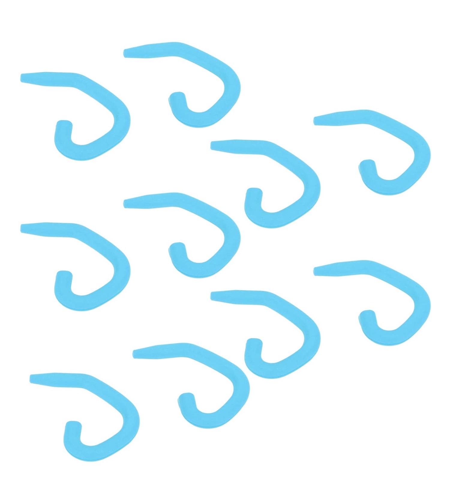 Face Cover Ear Hook Comfortable Perfect Fit Silicone Ear Protector Hook for Kids (Light Blue) - Buy Online on GoSupps.com