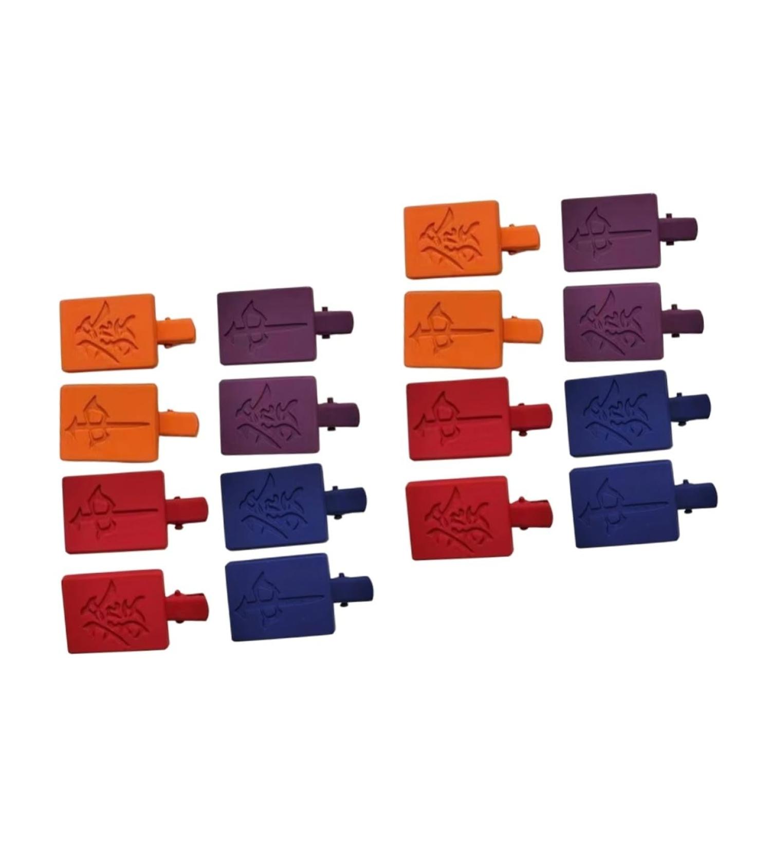 FRCOLOR 8 Pairs mahjong hairpin girls hair clips hair accessories for girls girl hair clips mahjong barrettes hair sticks hair charms creative hair clips bangs hair clips girls hairpins - Buy Online on GoSupps.com