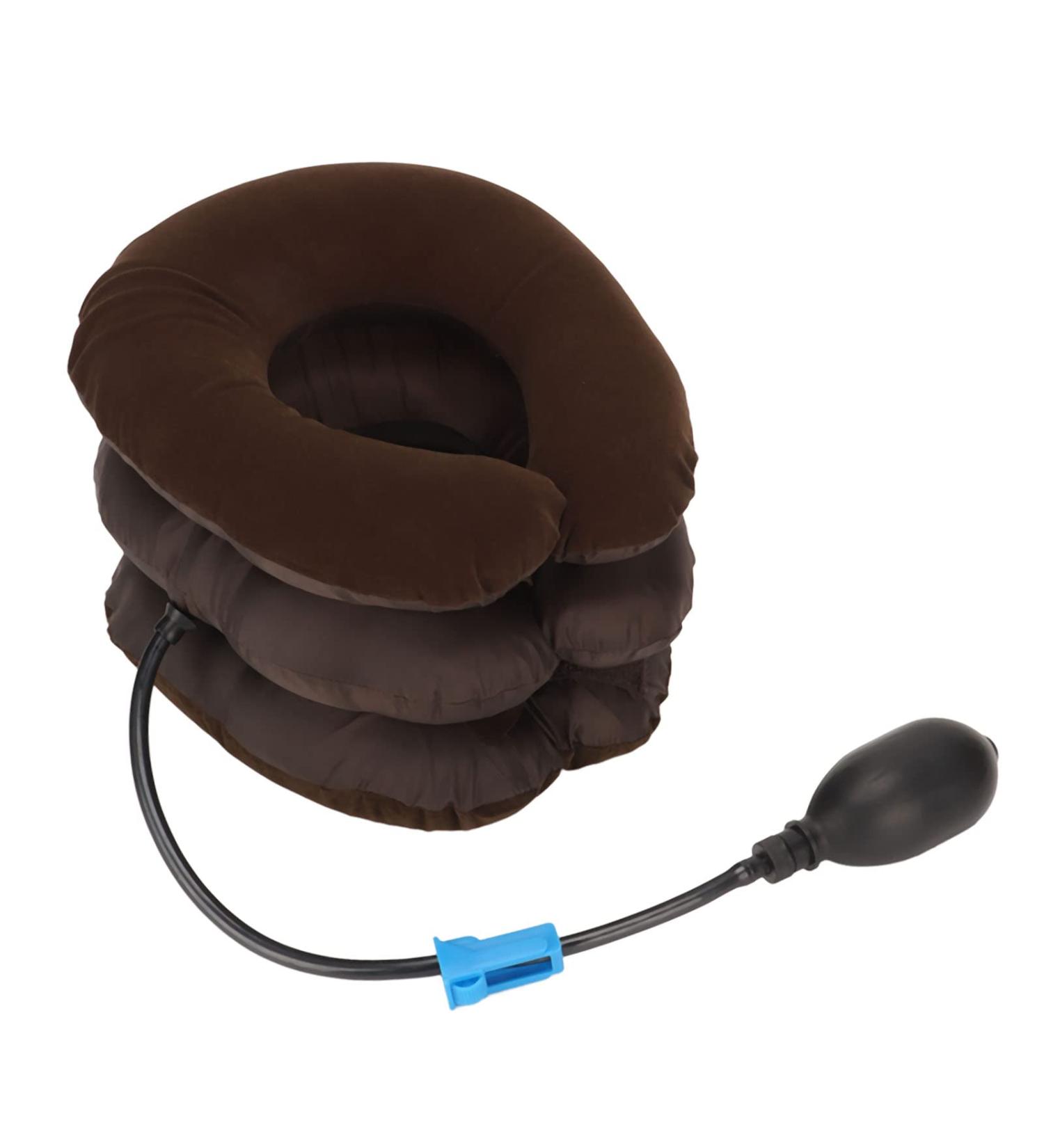 Cervical Neck Traction Device Neck Support Traction Device Spine Alignment Neck Traction Relief For Office Home Neck Tension Relief - Buy Online on GoSupps.com