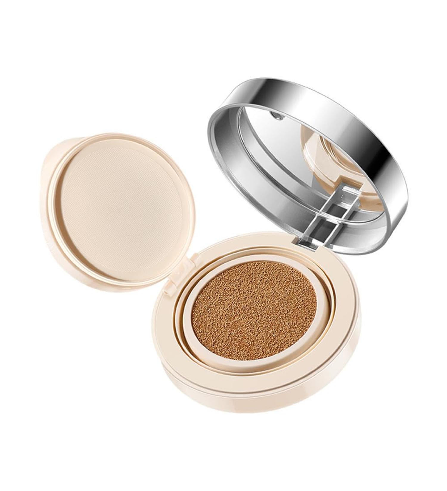 Air Cushion Foundation Cream Waterproof Oil Control Liquid Foundation Concealer Lasting Light Creamy Air Cushion Makeup (Style A) 0.51 g (Pack of 300) Style - Buy Online on GoSupps.com