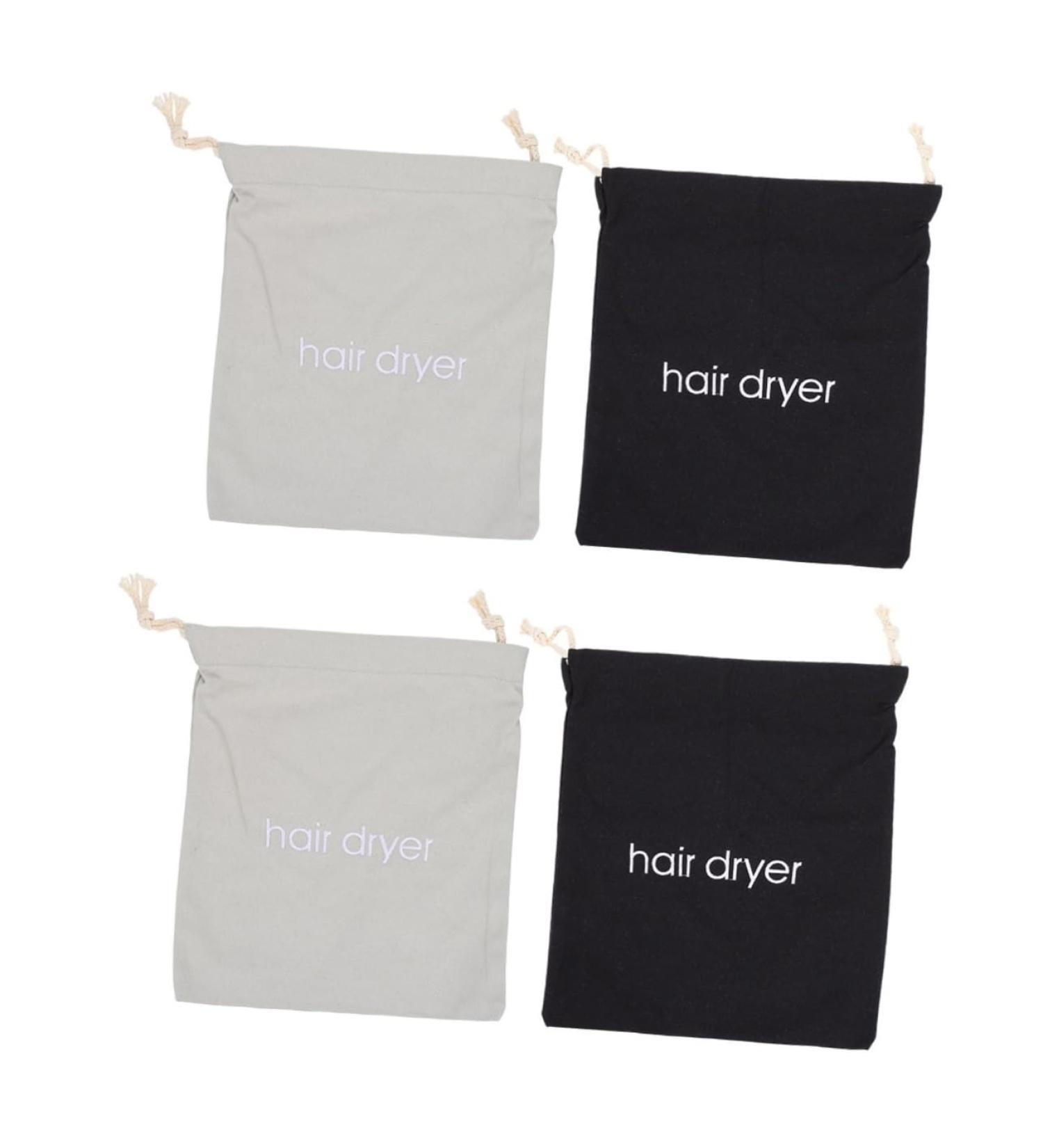 Healeved 4 Pcs Hair Dryer Storage Bag Hair Dryer Bags Drawstring Hair Dryer Carriers Practical Bags Fabric - Buy Online on GoSupps.com