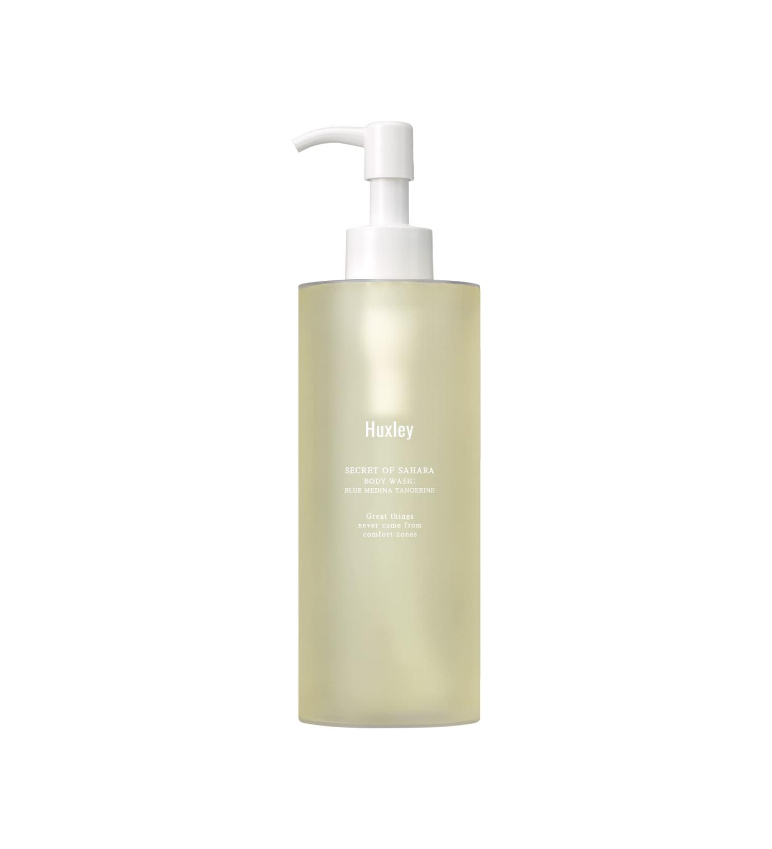 Huxley Body Wash - Blue Medina Tangerine 10.14 fl. oz | Nourishing Natural Cleanser | Shop Internationally - Buy Online on GoSupps.com