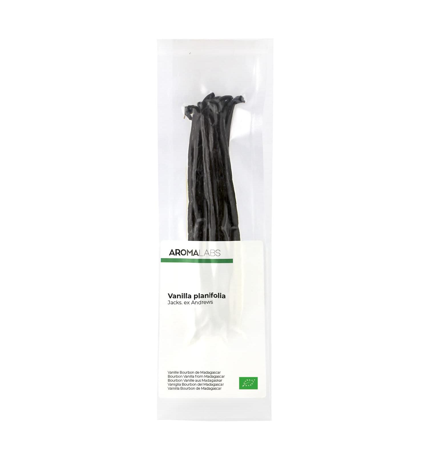 Aroma Labs - Organic Madagascar Bourbon Vanilla - 10 pods - Buy Online on GoSupps.com