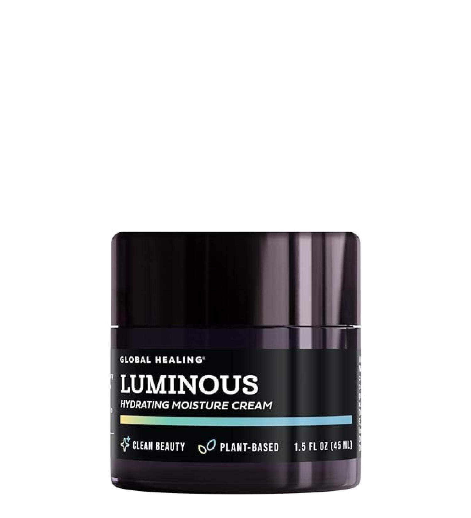 Global Healing Luminous - Premium Luxury Face Moisturizer Cream - Antioxidant Face Lotion For Women & Men To Hydrate  Nourish and Soothe Dry  Sensitive Skin To Soft Skin  Crema Para La Cara - 1.7 Oz - Buy Online on GoSupps.com